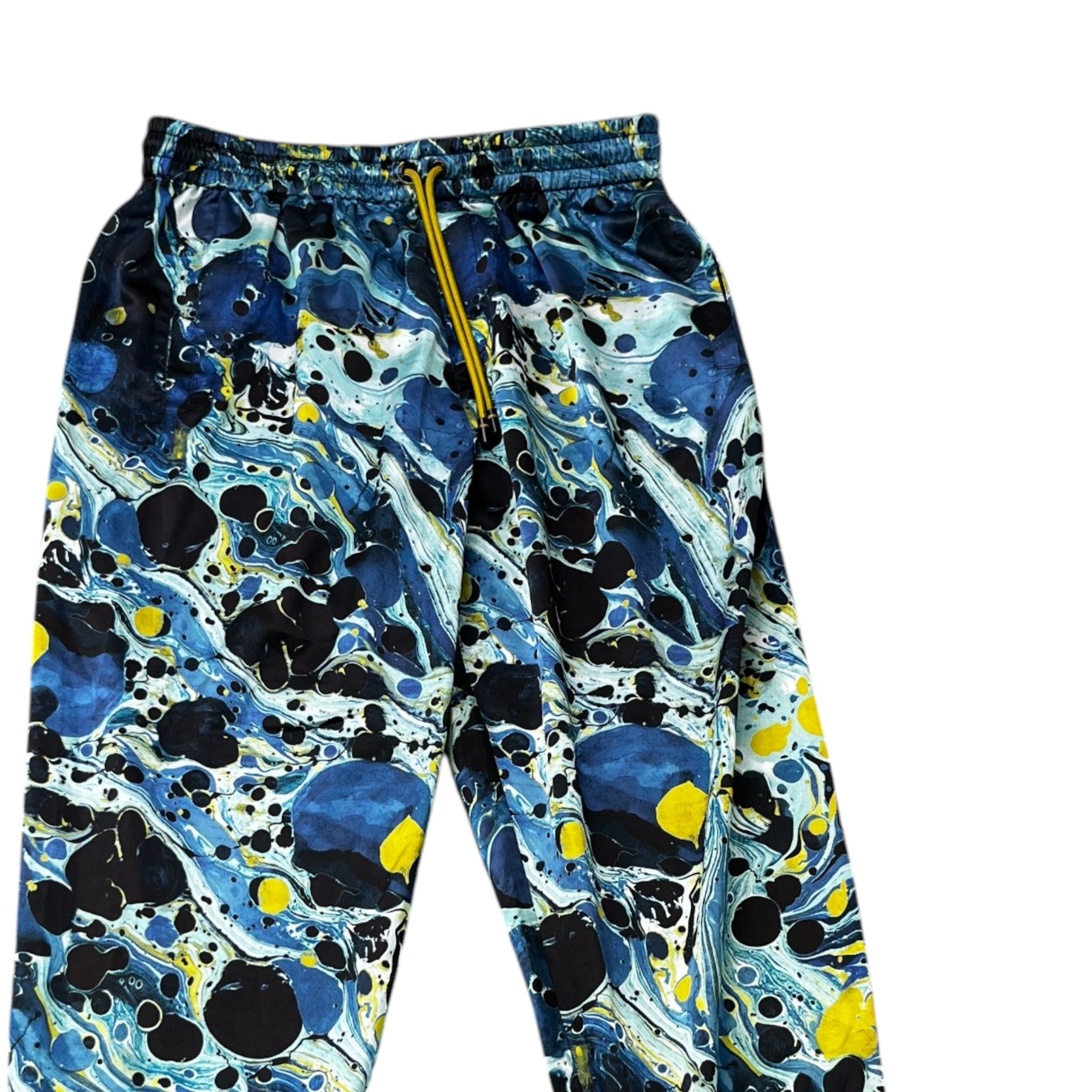 Men's Marmorizz Marbled Joggers Blue Size IT 48 / UK 32