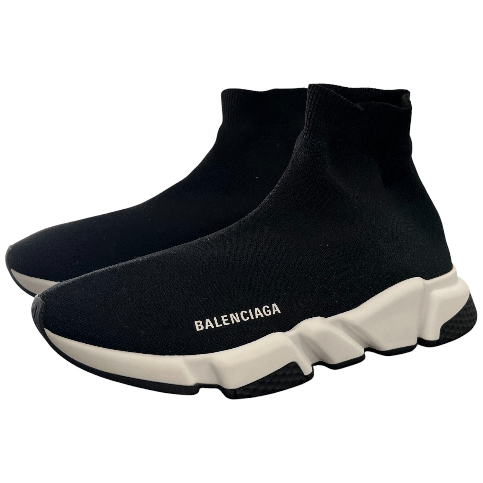 Men's Speed Sock High Trainers Black Size EU 41 / UK 7