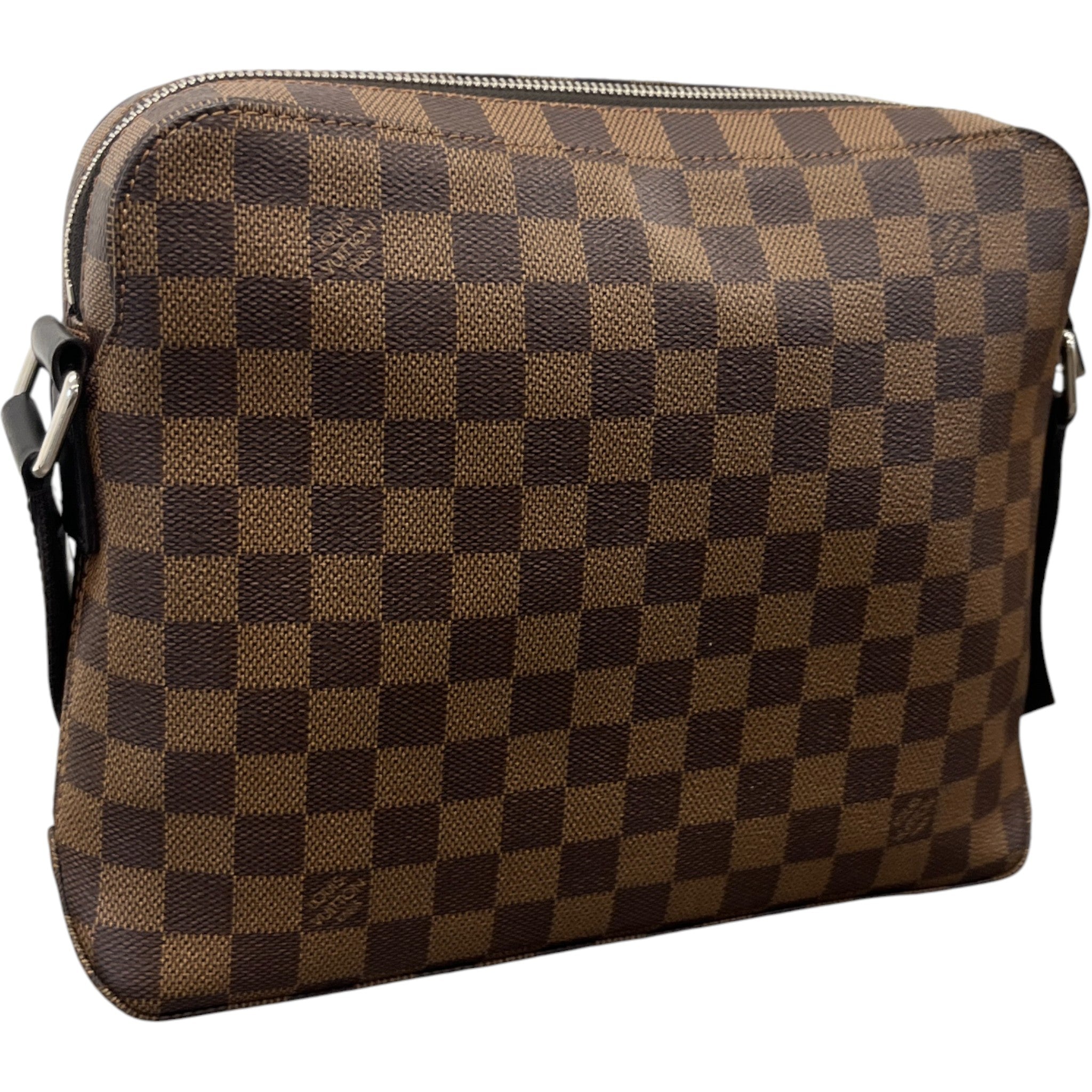 Men's Damier Ebene Jake Pm Messenger Bag Brown