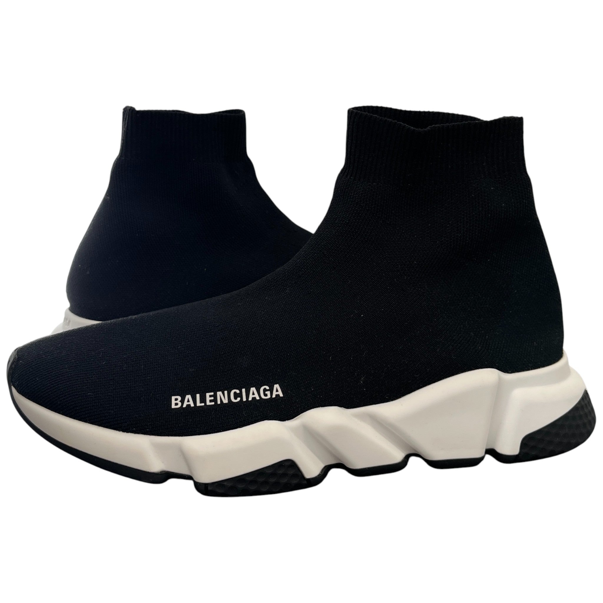 Men's Speed Sock High Trainers Black Size EU 41 / UK 7