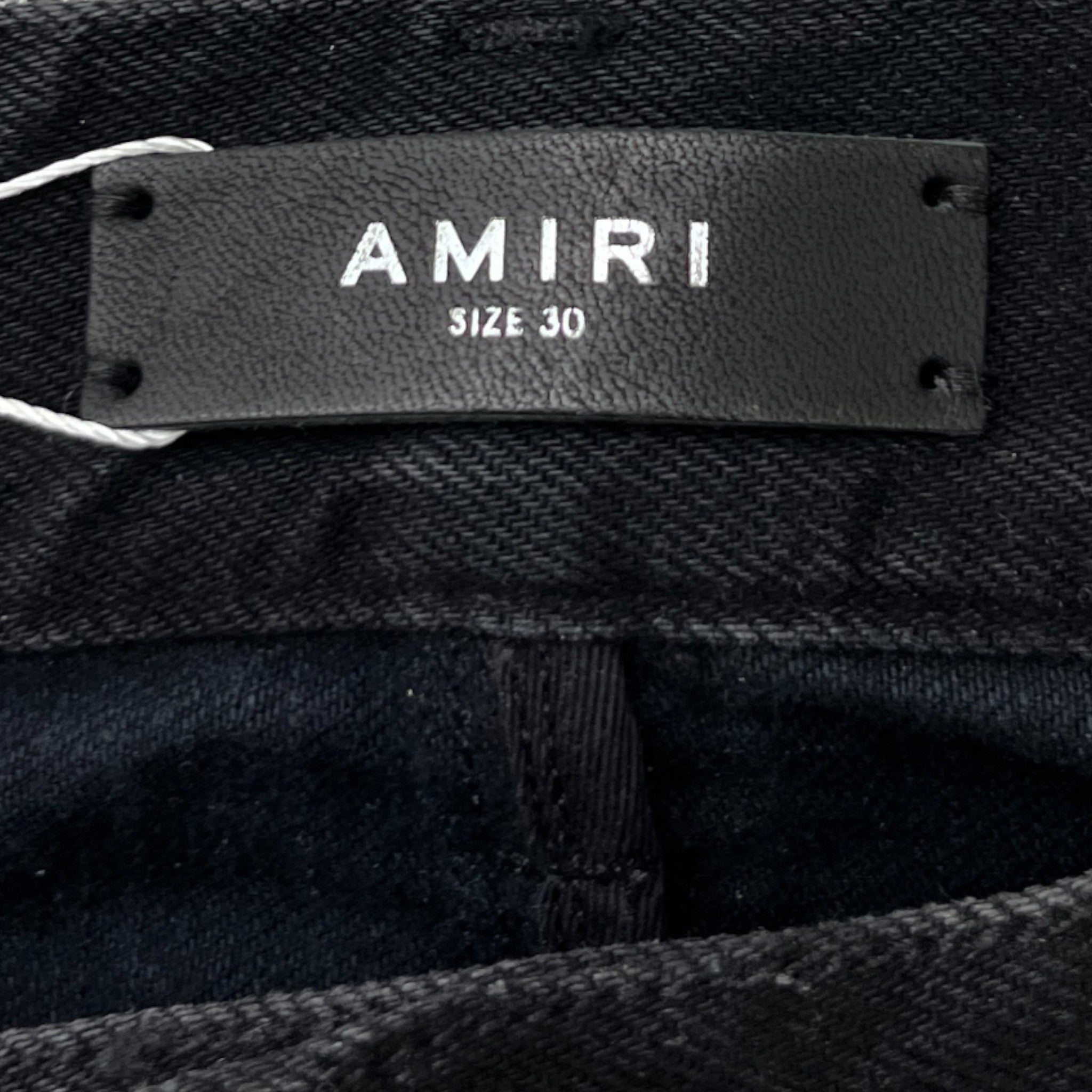 Men's Distressed Jeans Black Size Waist 30"