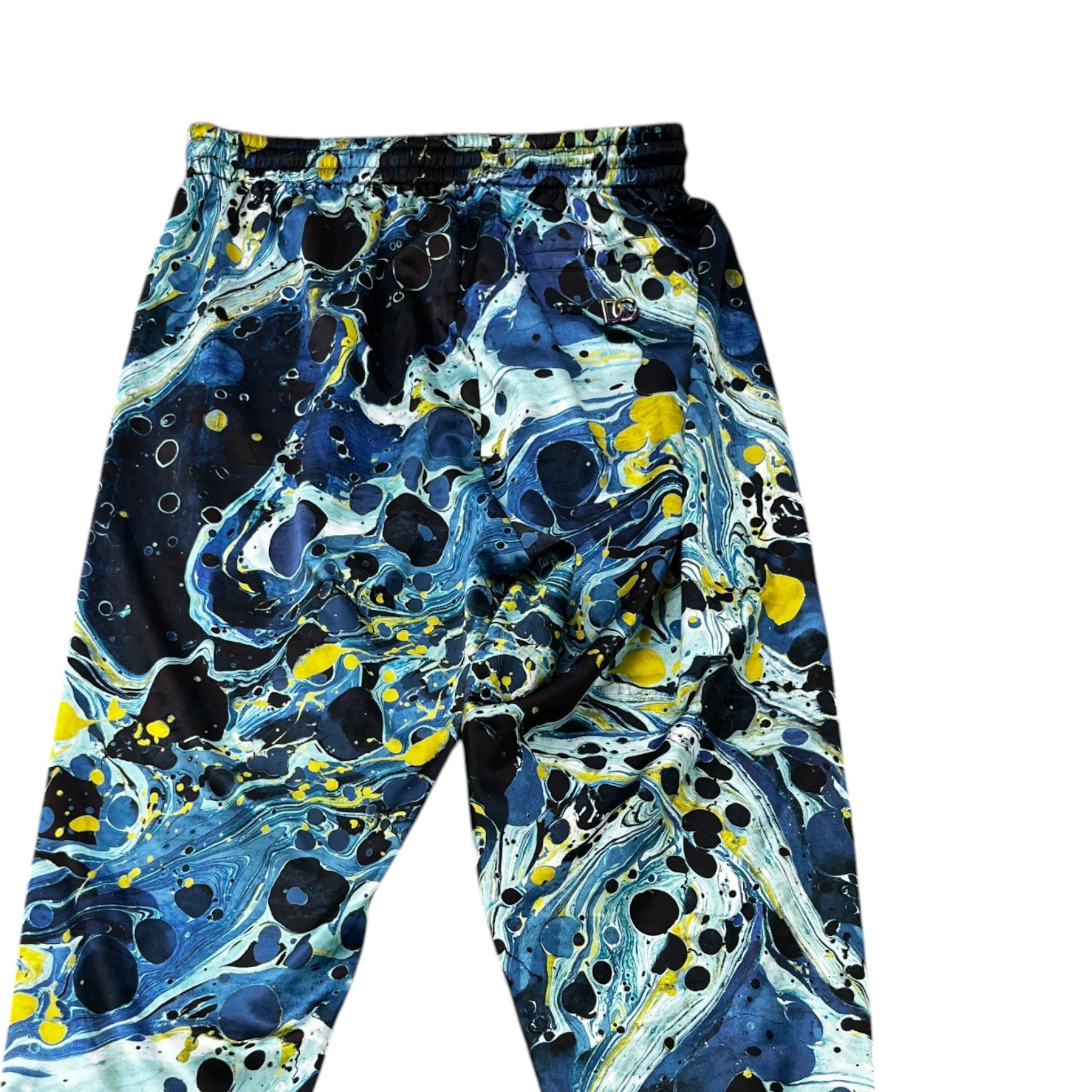 Men's Marmorizz Marbled Joggers Blue Size IT 48 / UK 32