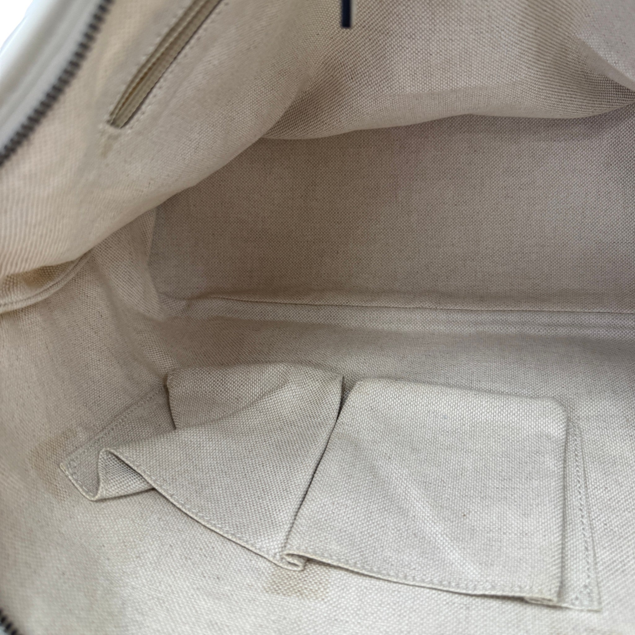 Women's Flora Knight Nylon Floral Tote Bag White