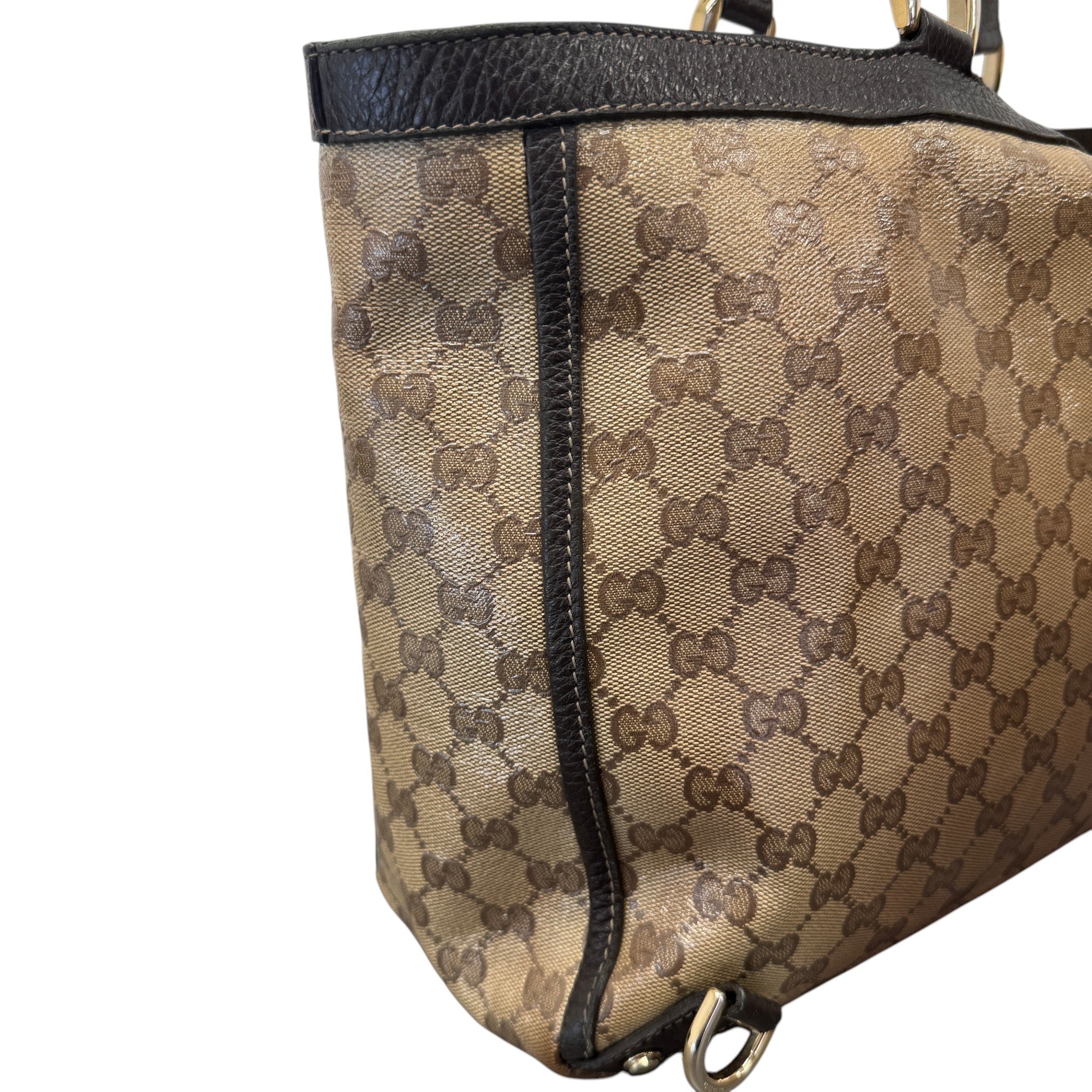 Women's Gg Abbey D Ring Bag Brown