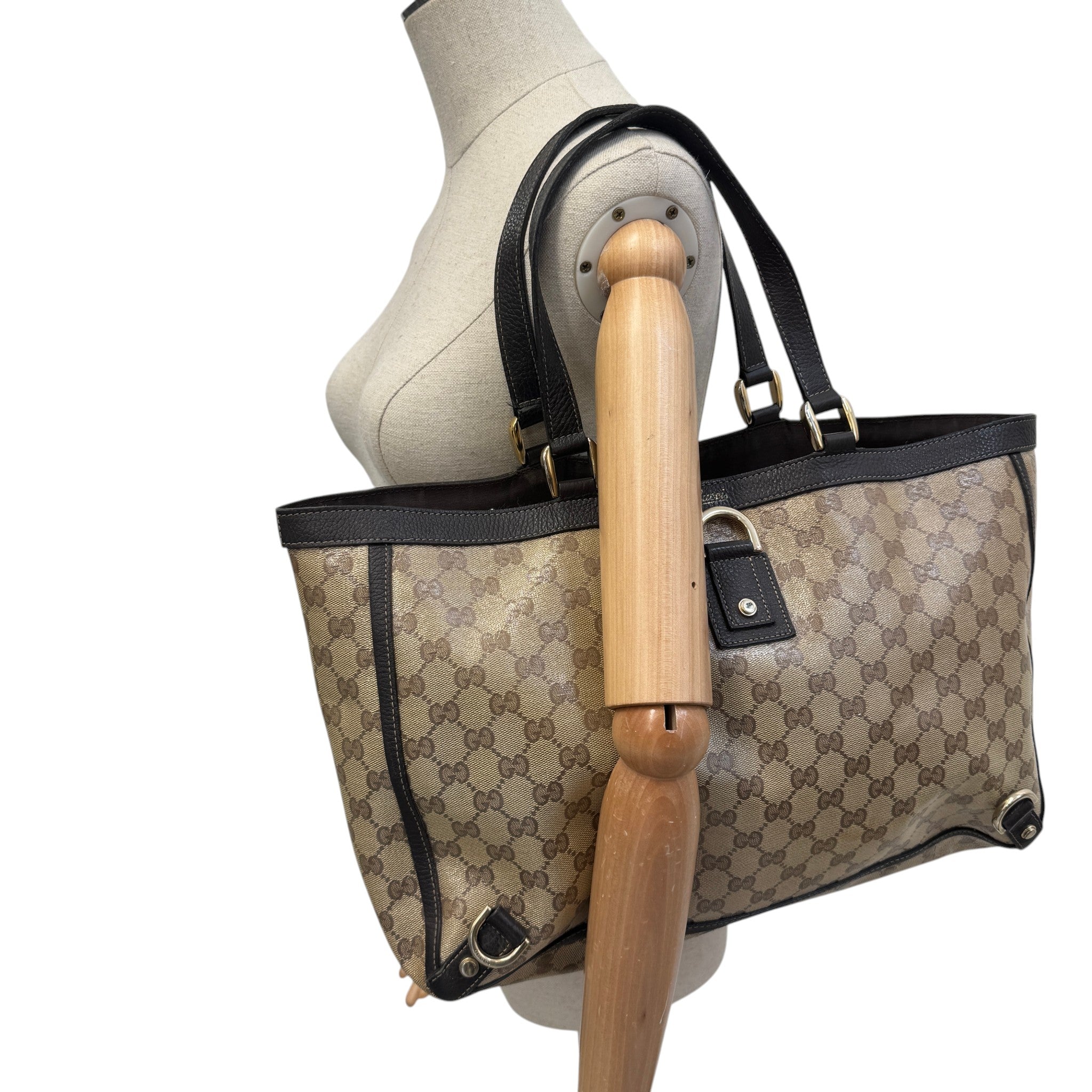 Women's Gg Abbey D Ring Bag Brown