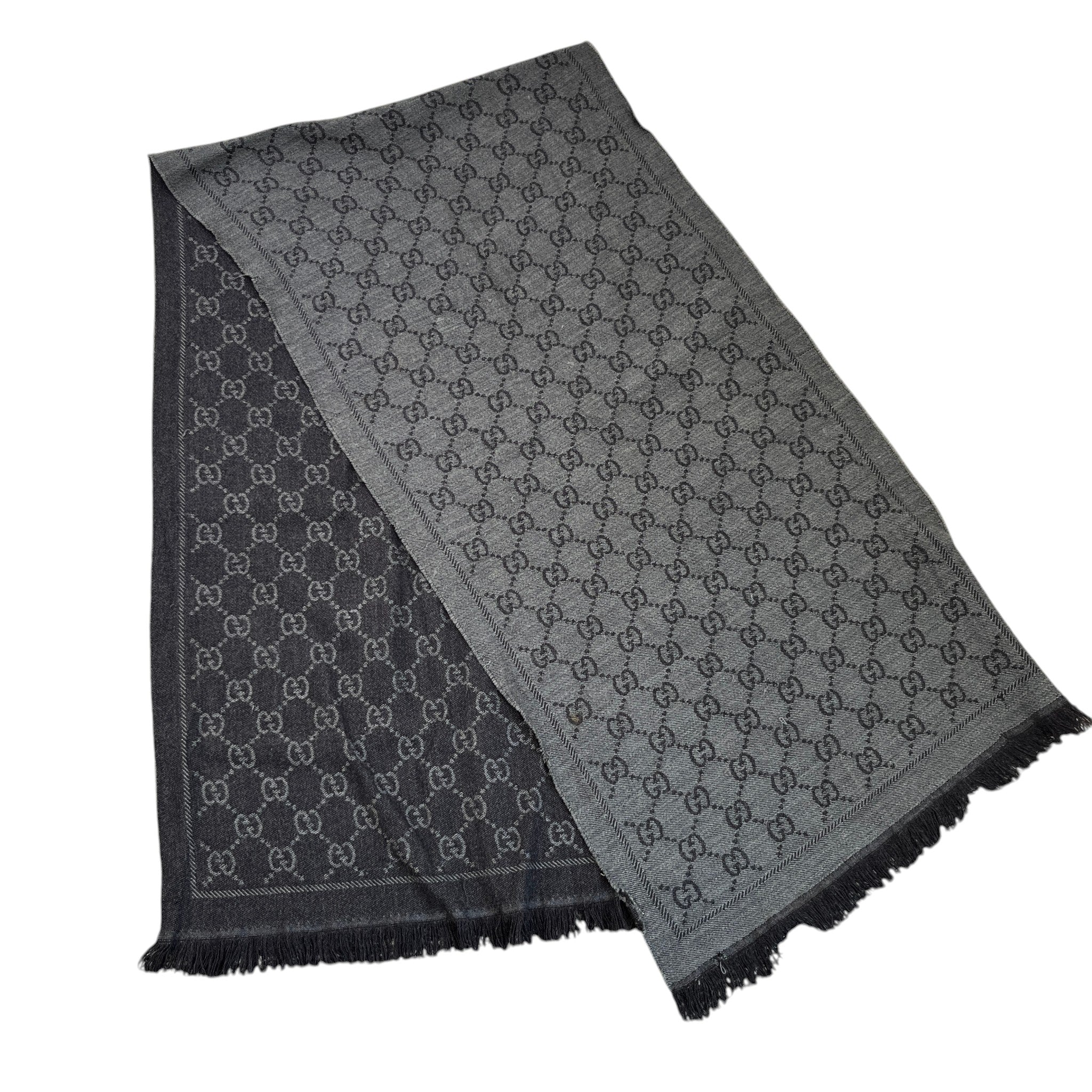 Men's Gg Supreme Scarf Grey