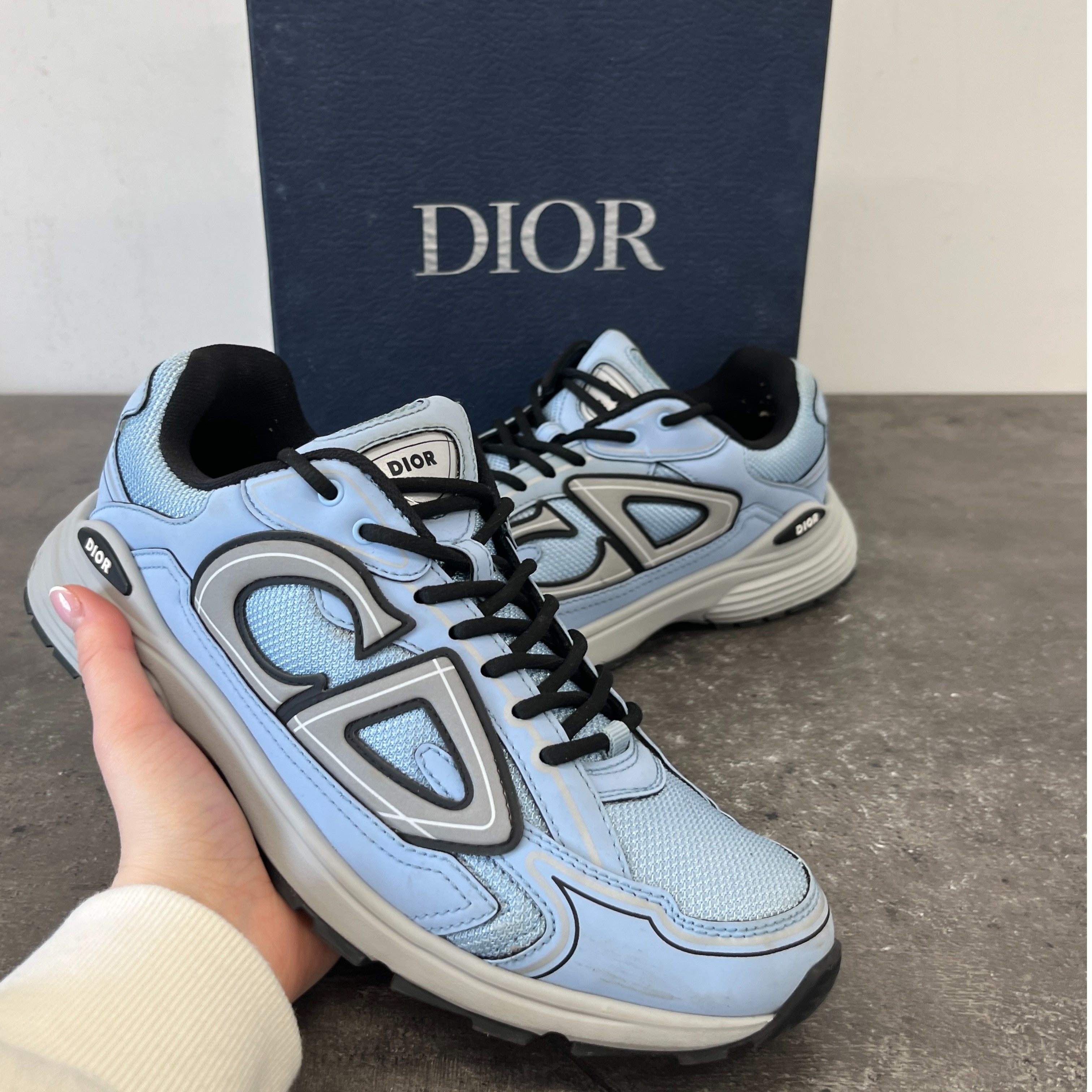 Men's B30 Low Trainers Blue Size EU 41 / UK 7