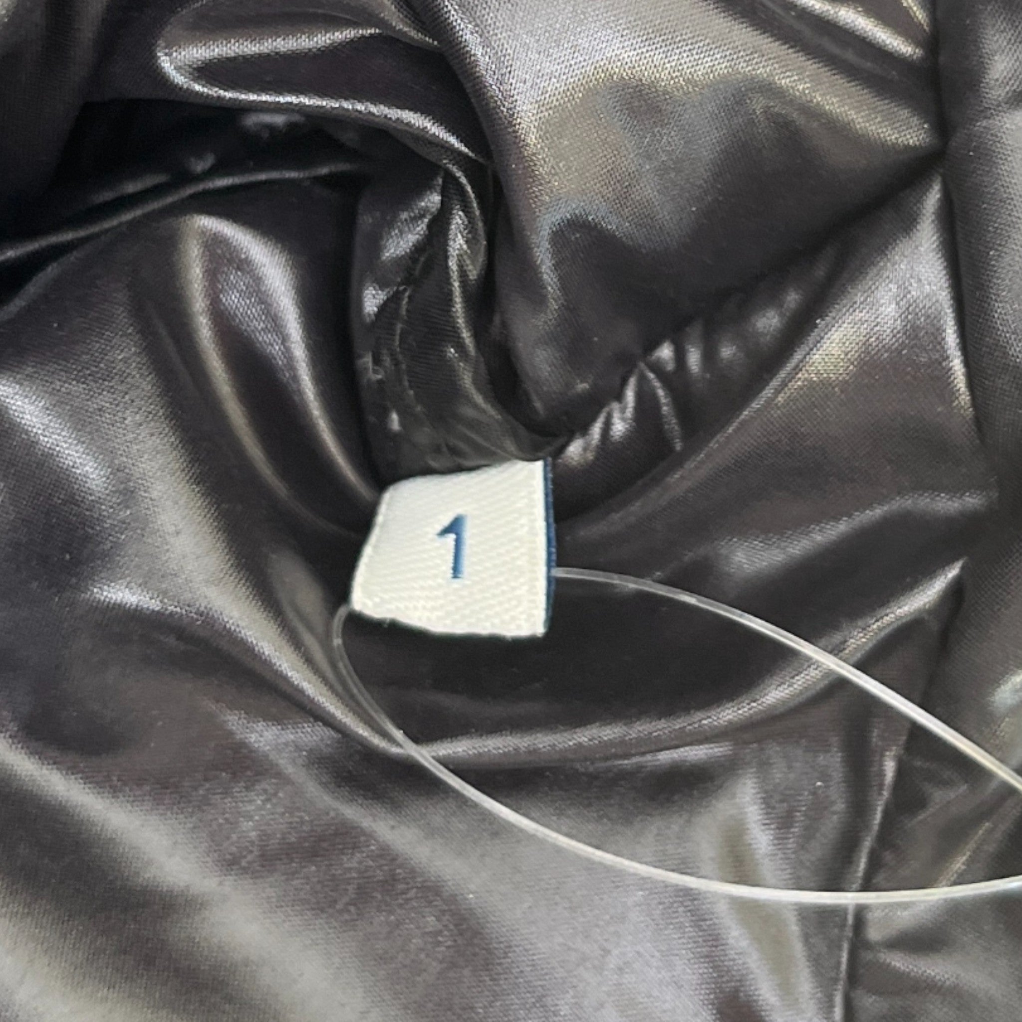 Women's Fuligule Down Jacket Black Size 1 / UK 10