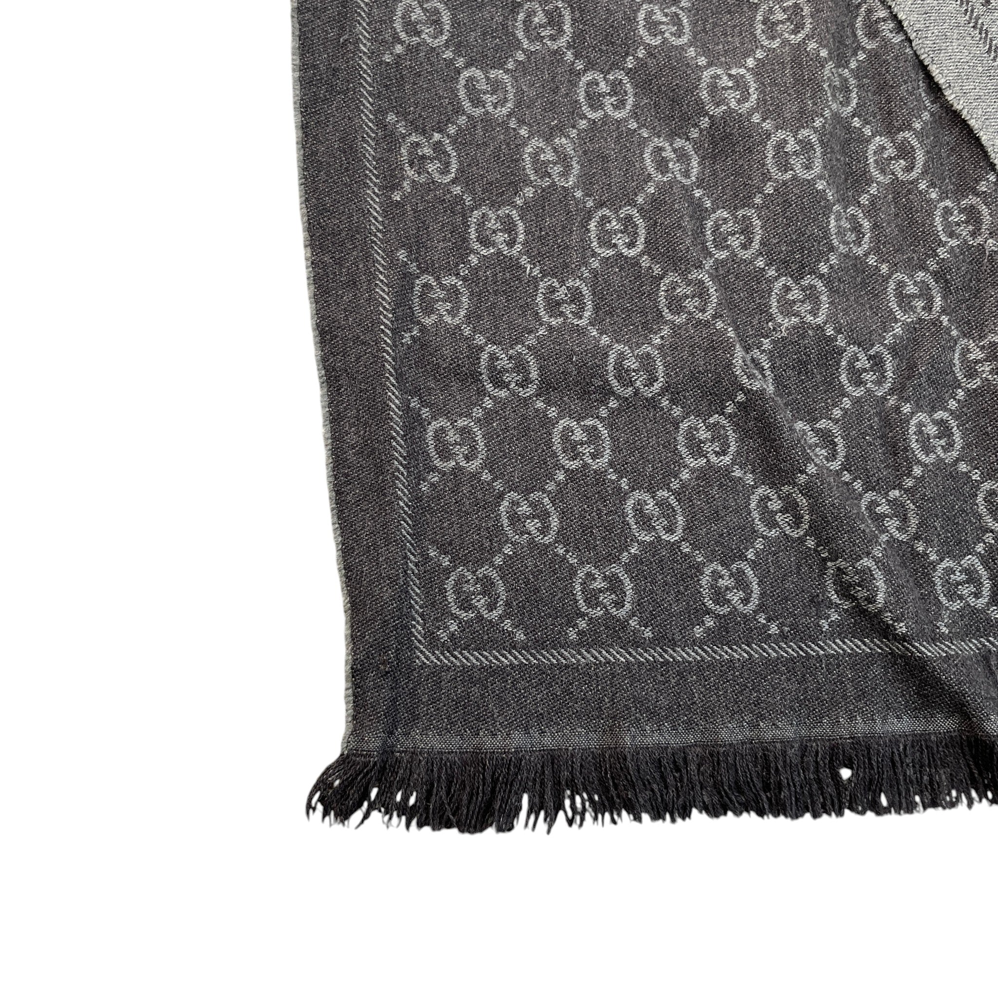 Men's Gg Supreme Scarf Grey