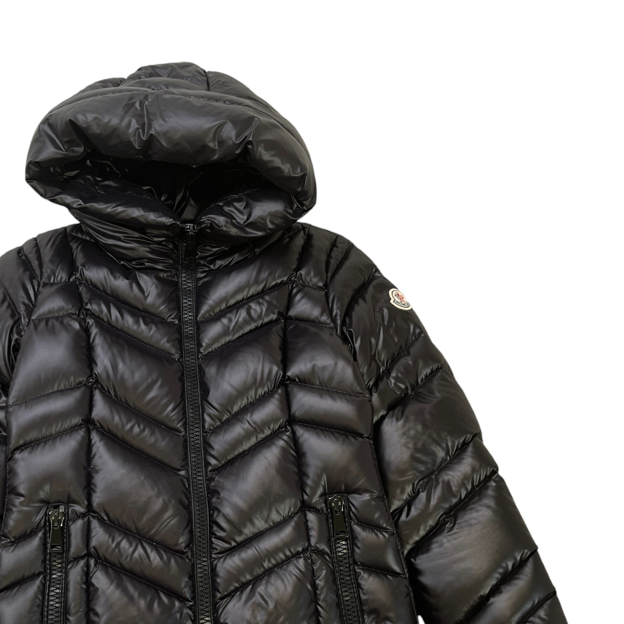 Women's Fuligule Down Jacket Black Size 1 / UK 10