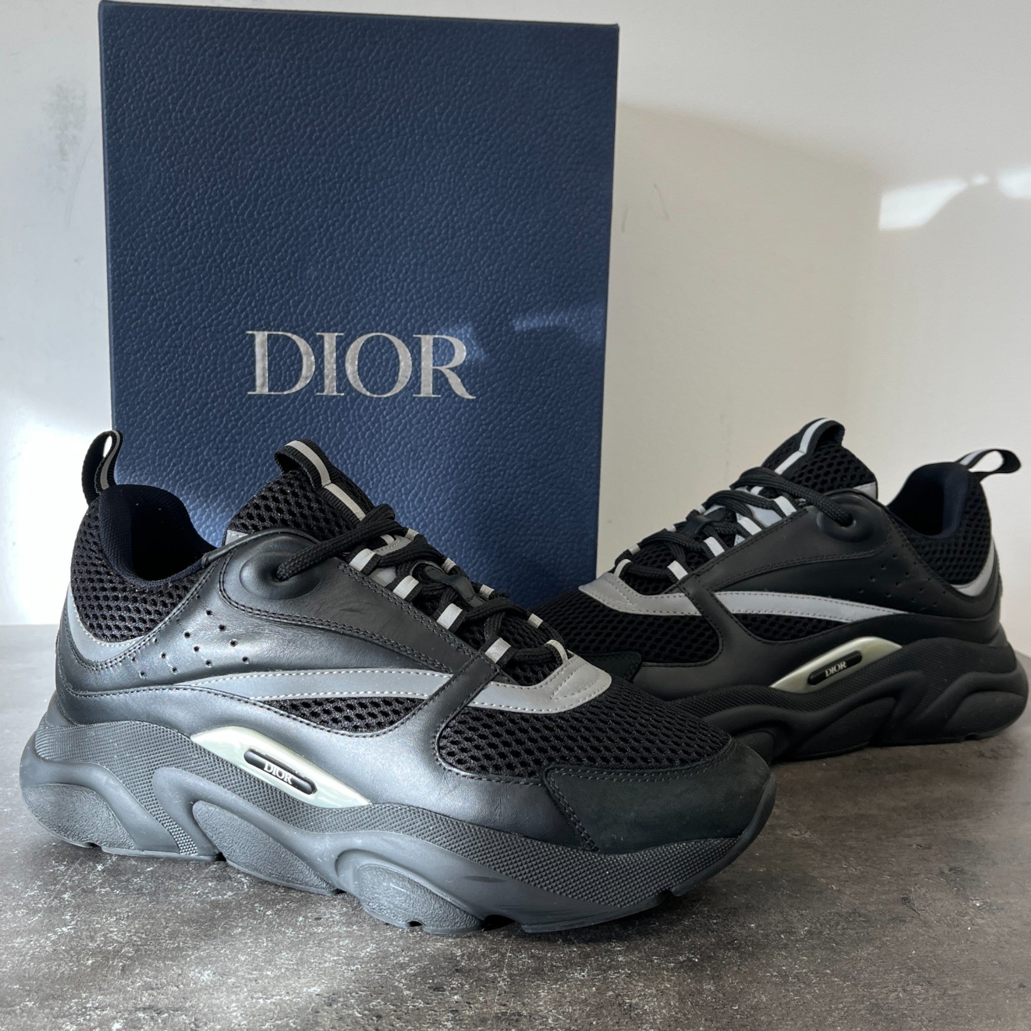 Men's B22 Low Trainers Black Size EU 42.5 / UK 8.5