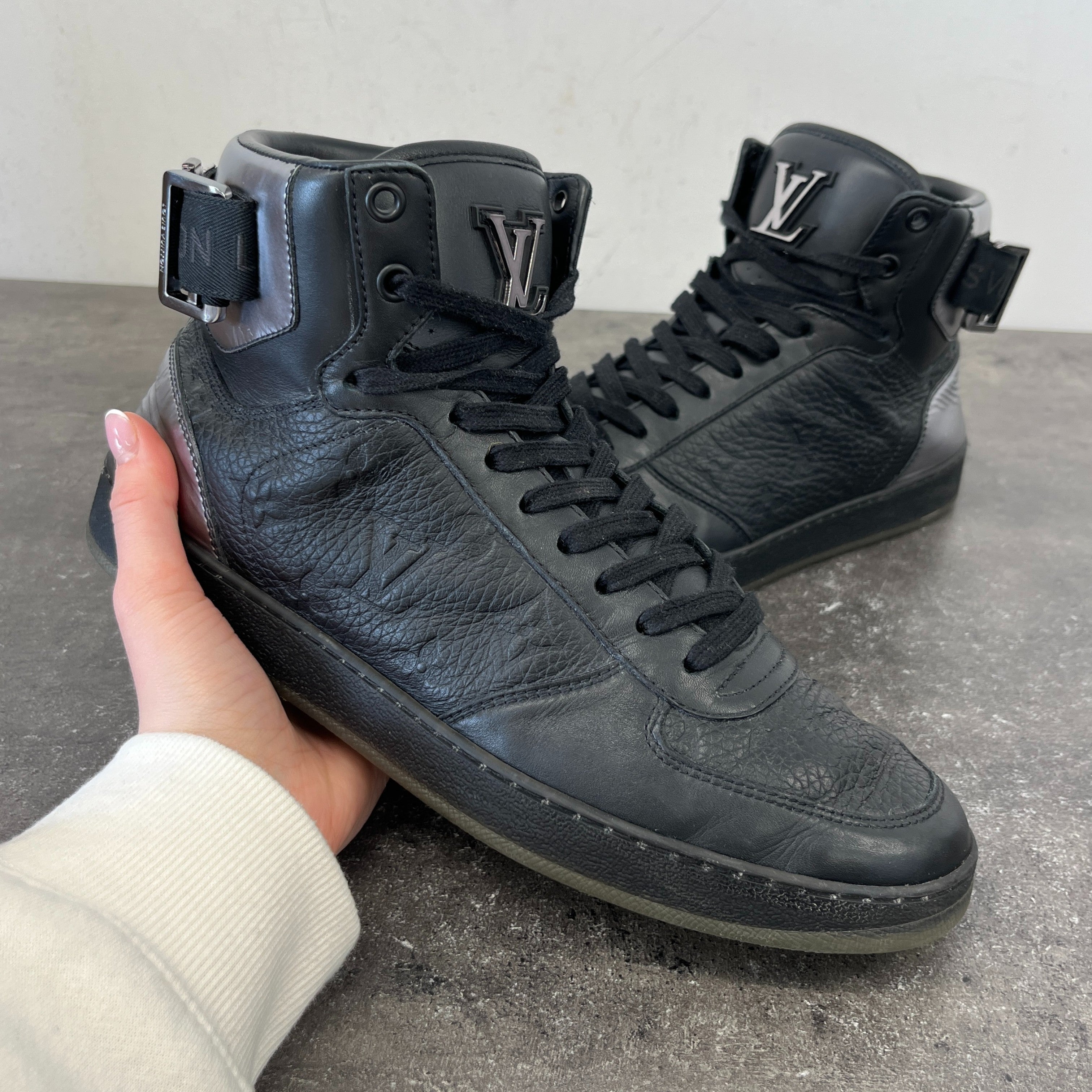 Men's Rivoli High Trainers Black Size EU 41 / UK 7