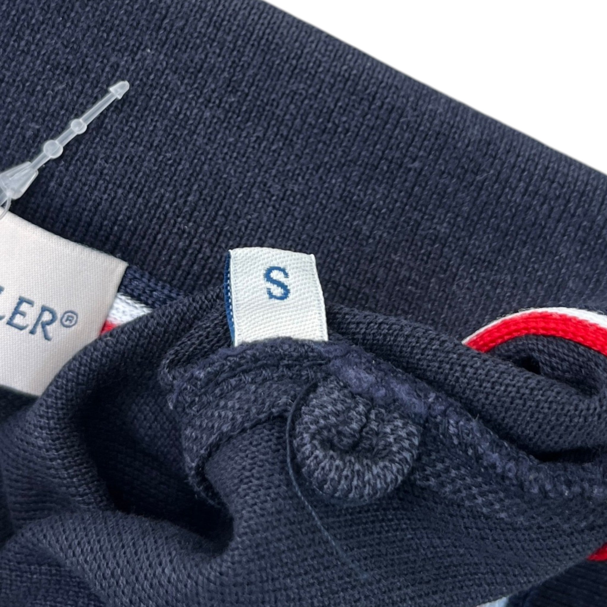 Men's Maglia Polo Shirt Navy Size S