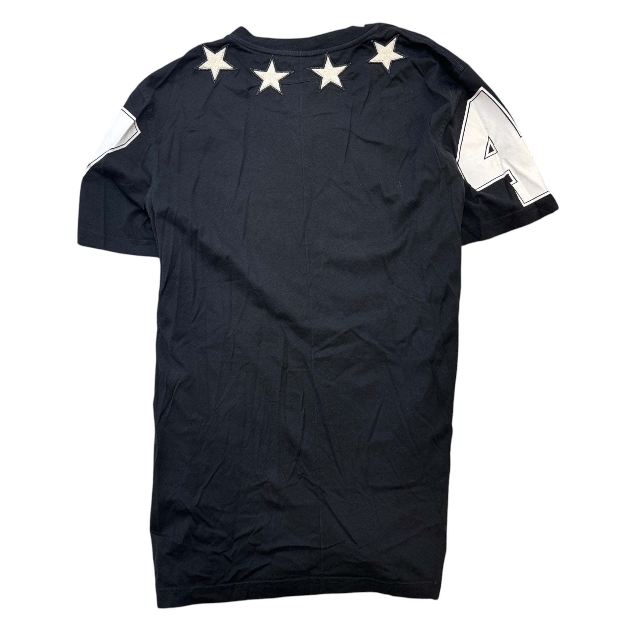 Men's Star Patch T-Shirt Black Size M