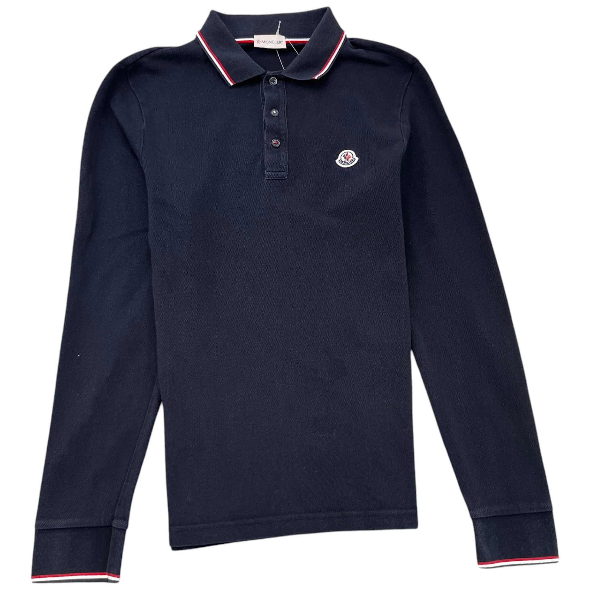 Men's Maglia Polo Shirt Navy Size S