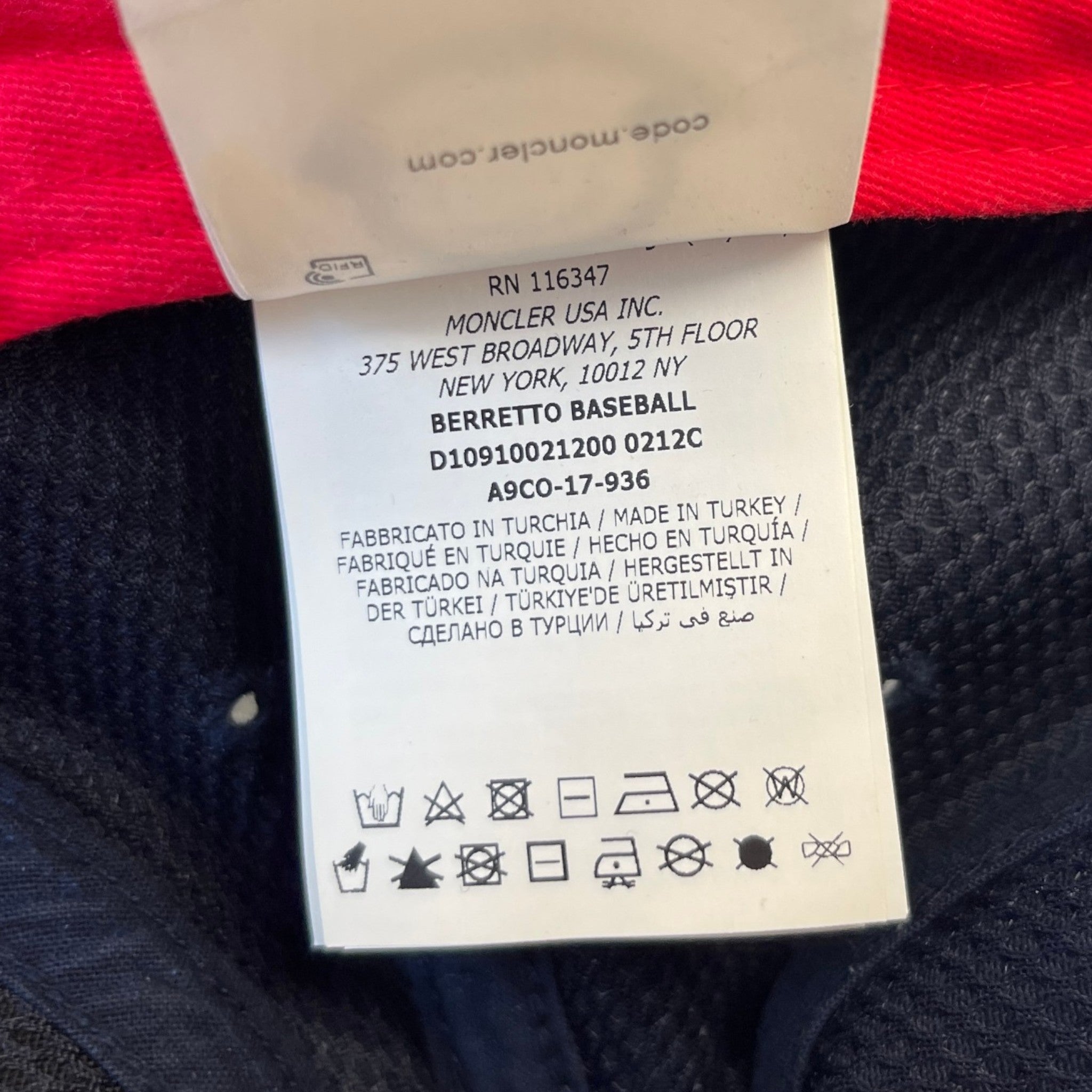 Men's Berretto Cap Navy