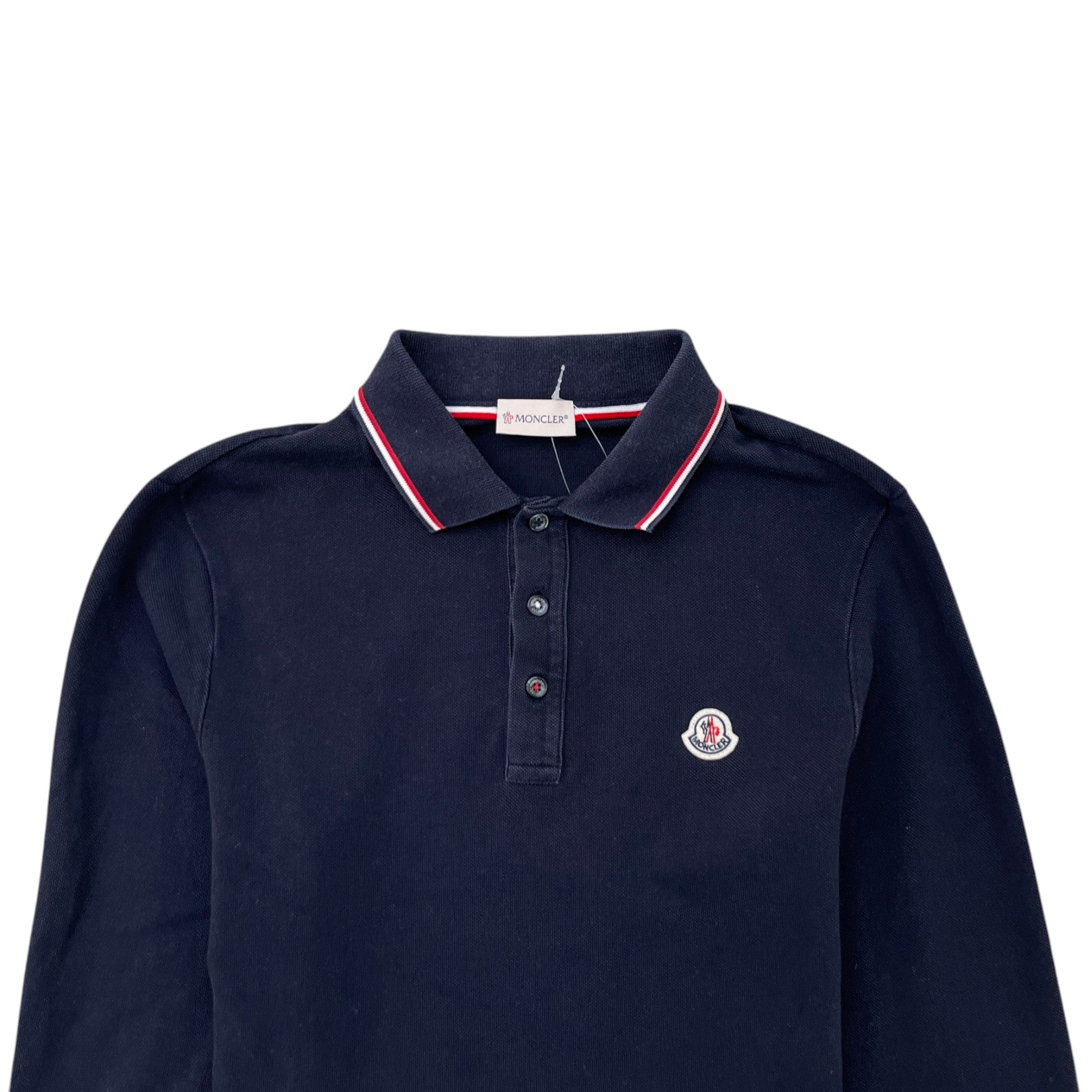Men's Maglia Polo Shirt Navy Size S
