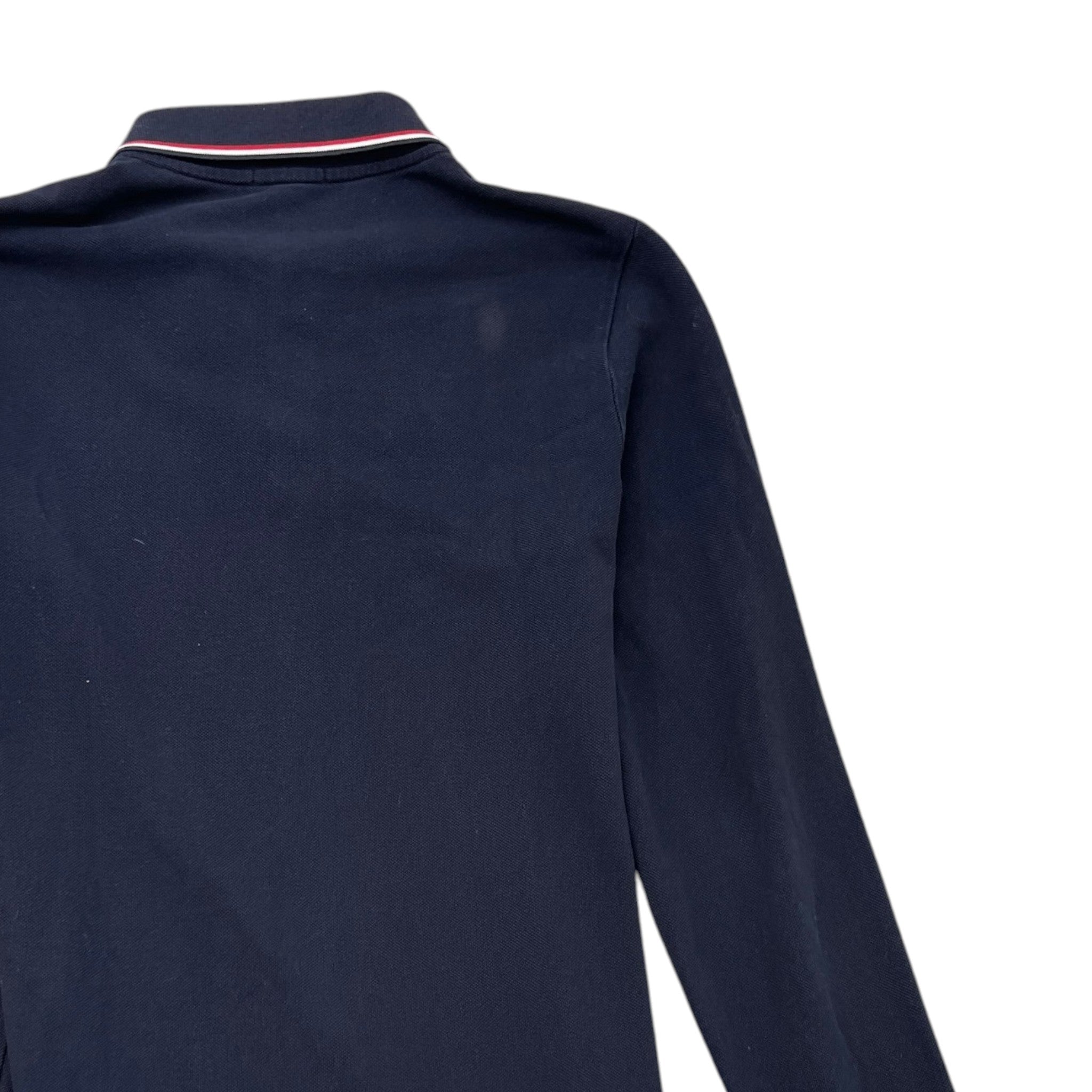 Men's Maglia Polo Shirt Navy Size S