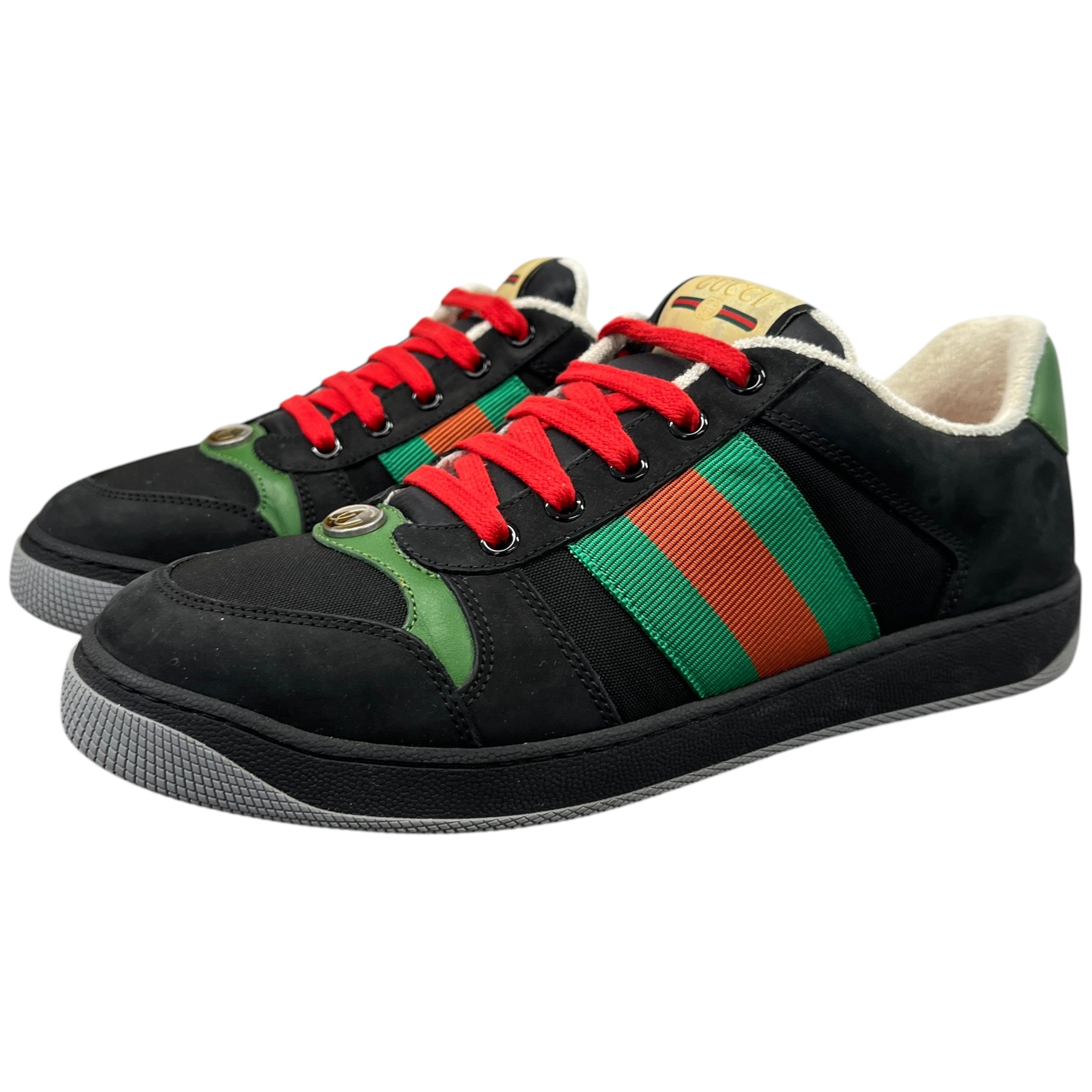 Men's Screener Low Trainers Black Size EU 40.5 / UK 6.5