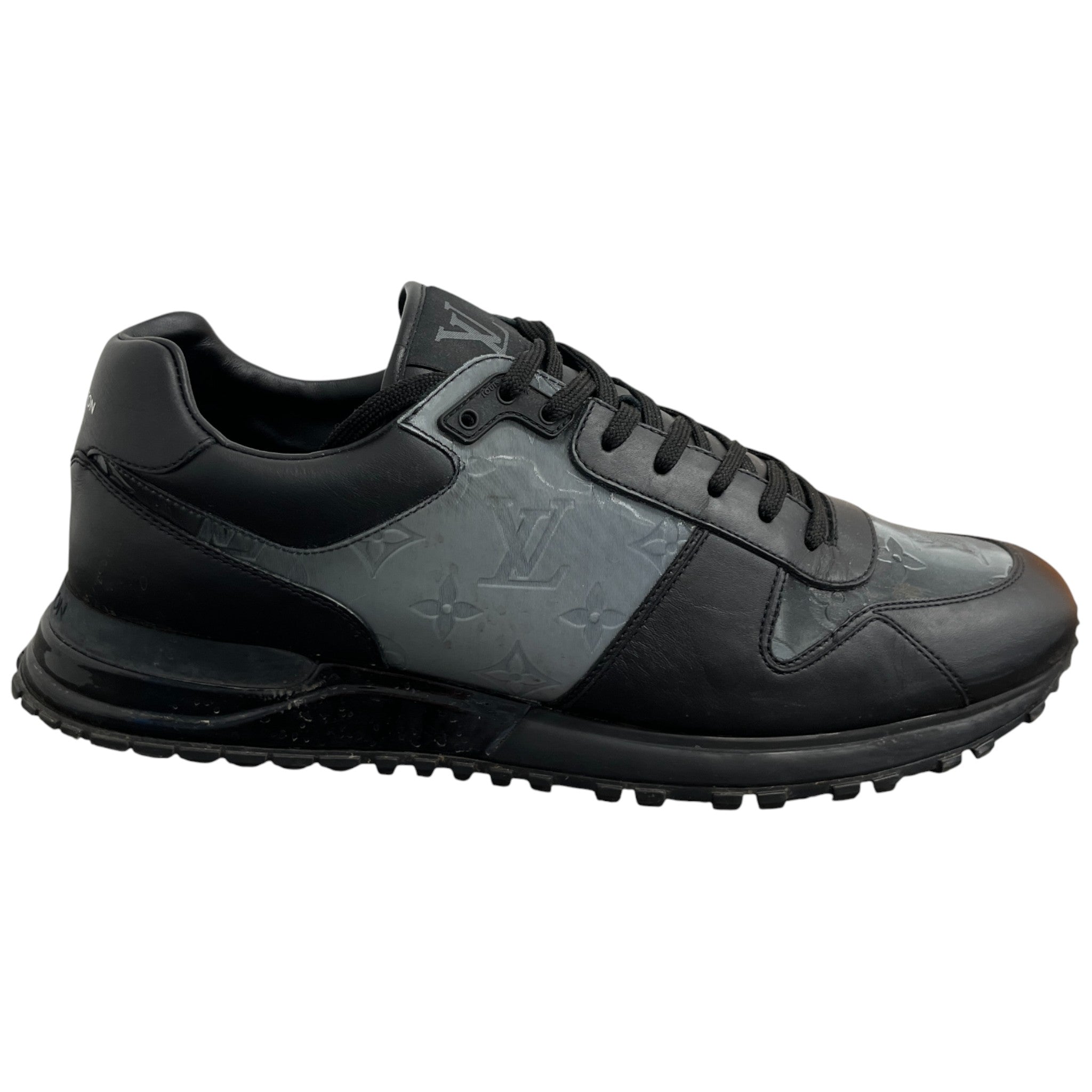 Men's Run Away Low Trainers Black Size EU 44 / UK 10