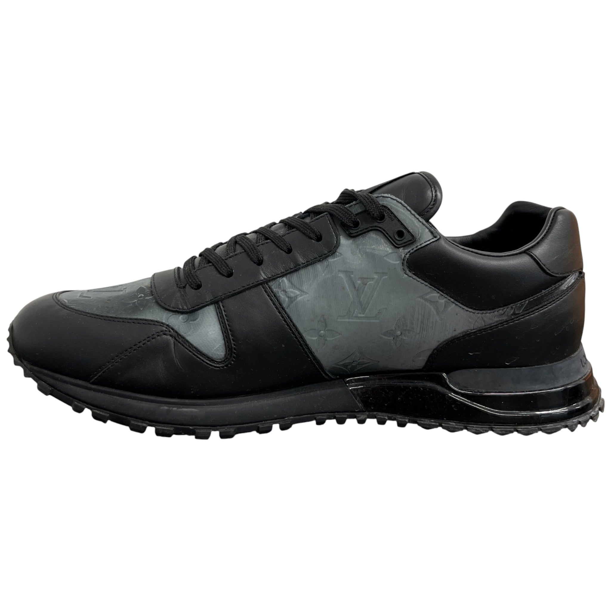 Men's Run Away Low Trainers Black Size EU 44 / UK 10
