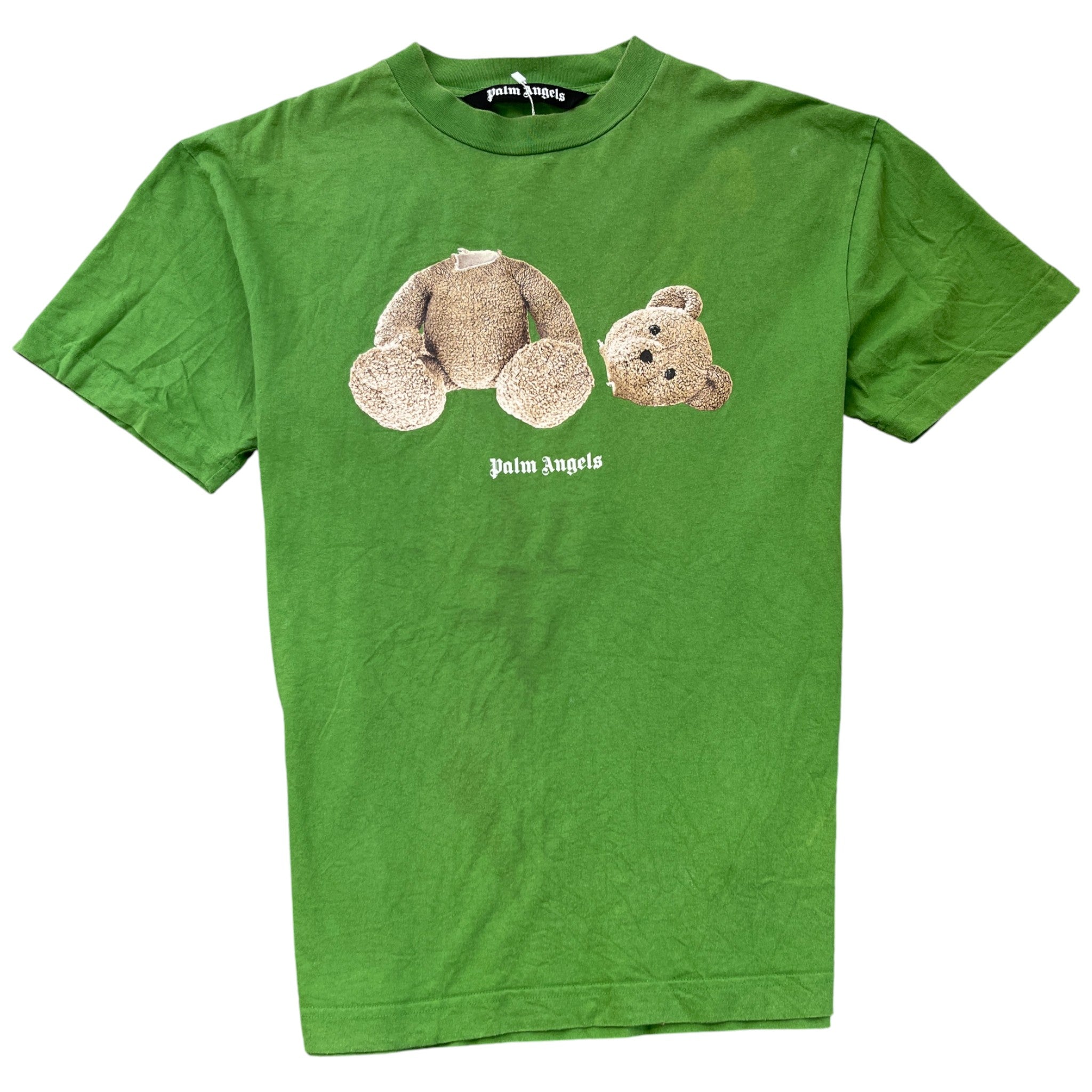 Men's Kill The Bear T-Shirt Green Size L