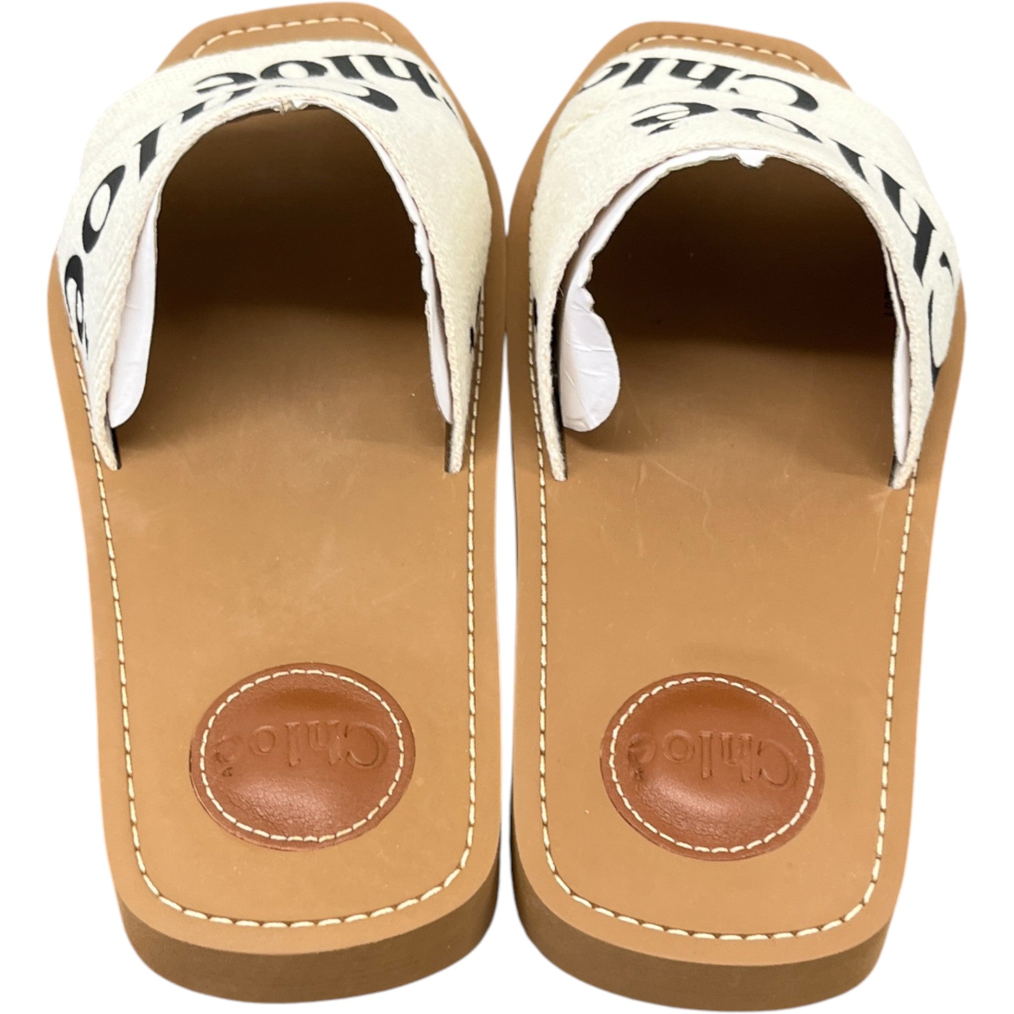 Women's Woody Sandals Beige Size EU 38 / UK 5