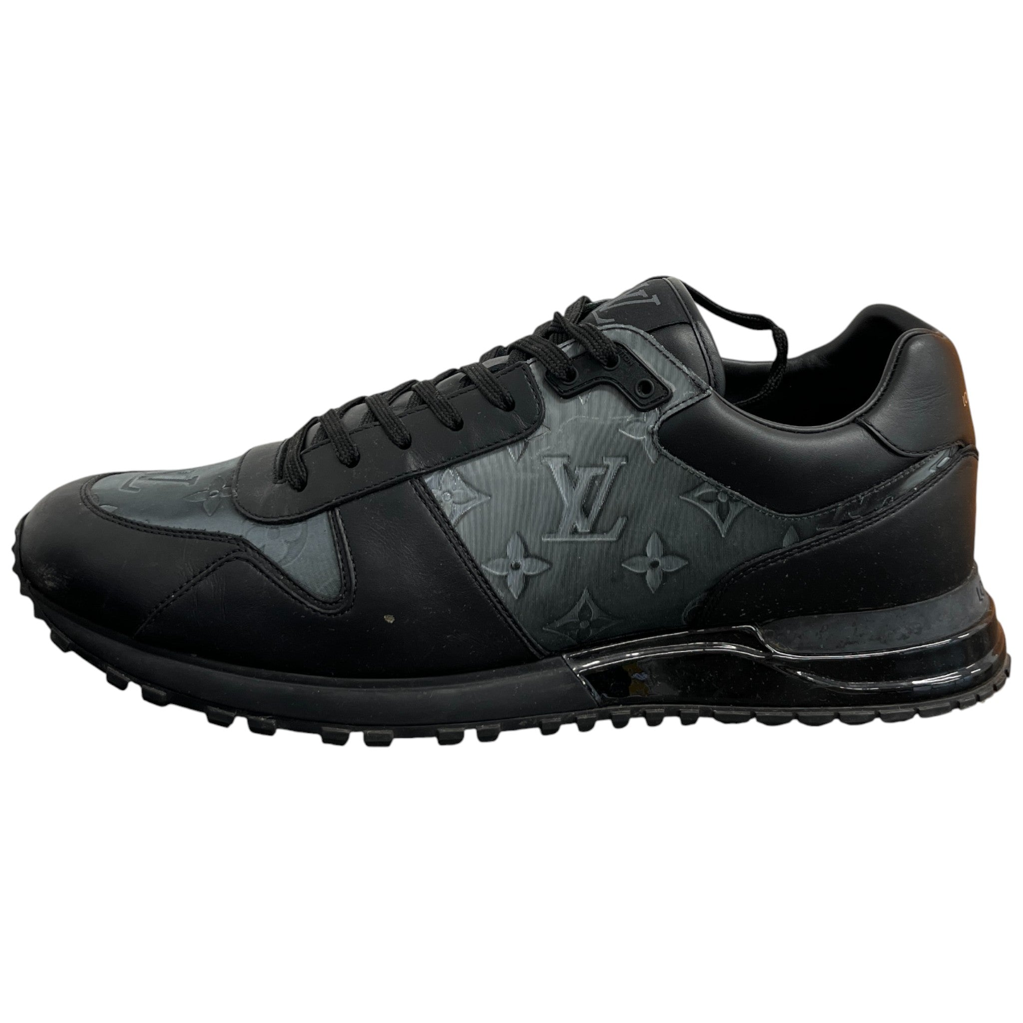 Men's Run Away Low Trainers Black Size EU 44 / UK 10