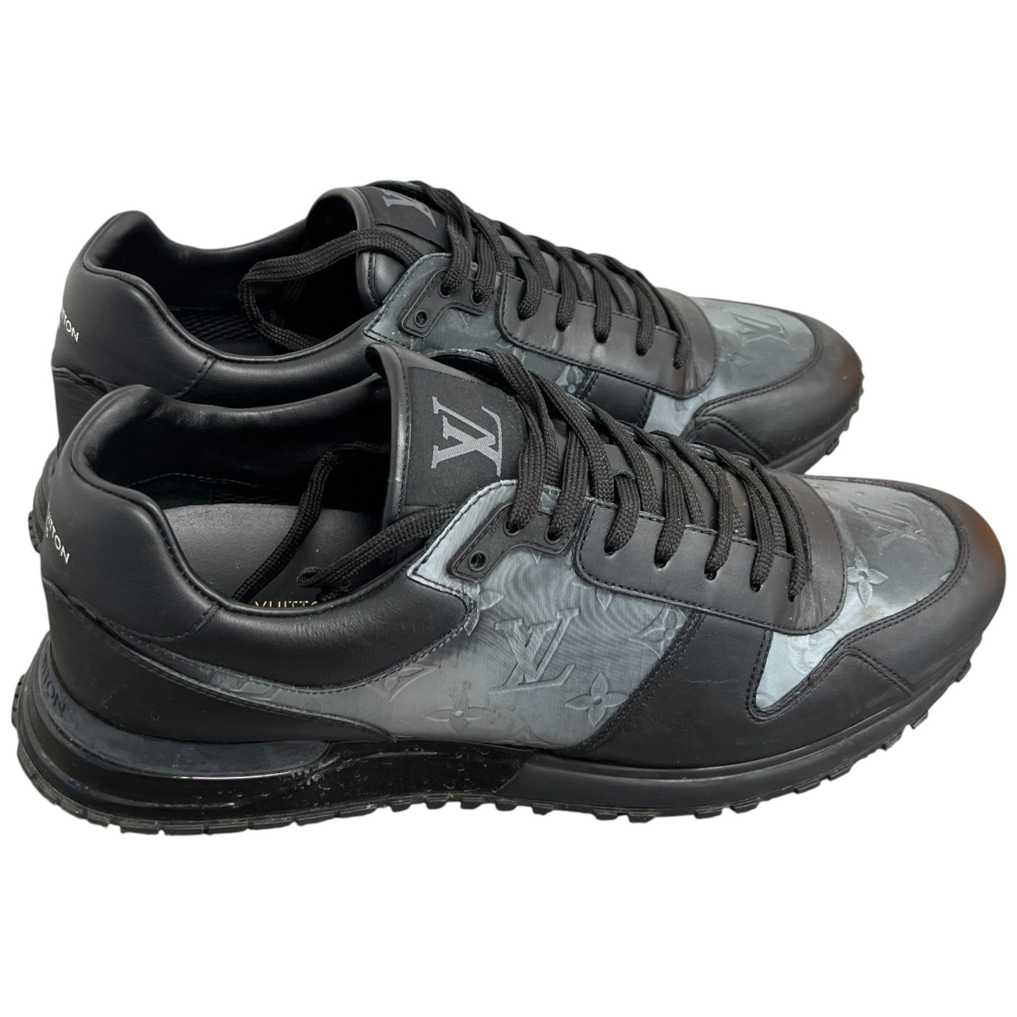 Men's Run Away Low Trainers Black Size EU 44 / UK 10