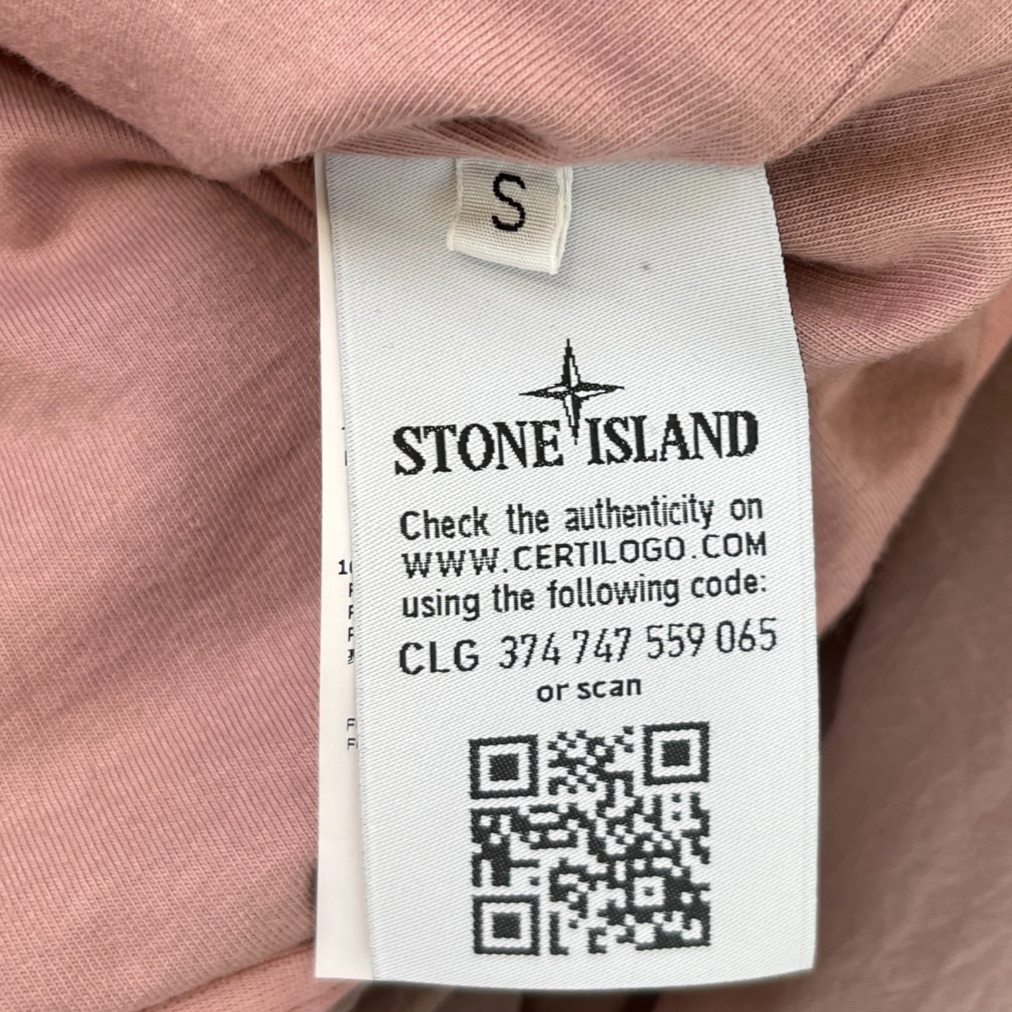 Men's Applique Nylon Metal OverShirt Pink Size S