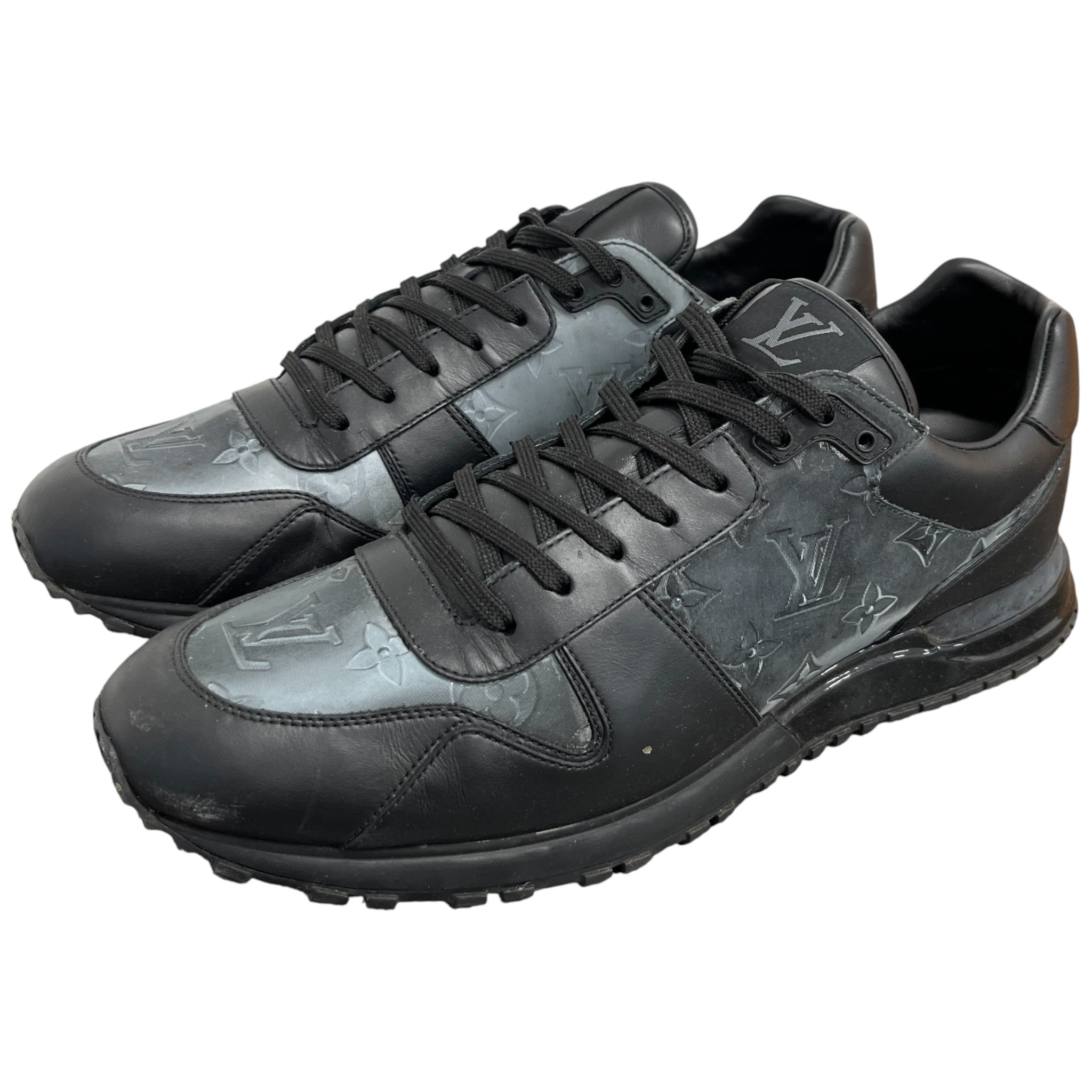 Men's Run Away Low Trainers Black Size EU 44 / UK 10
