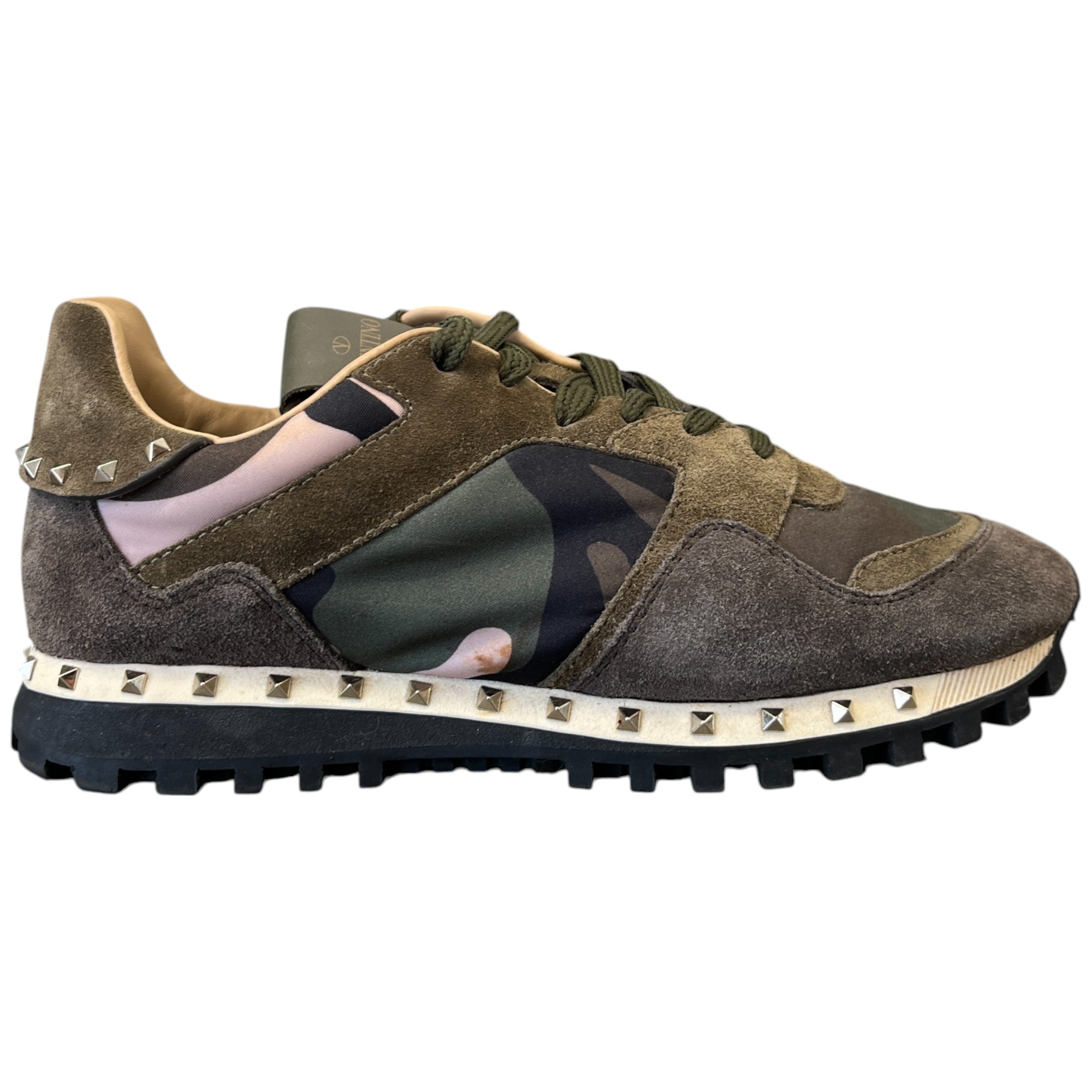 Women's Rockrunner Low Trainers Khaki Size EU 37 / UK 4