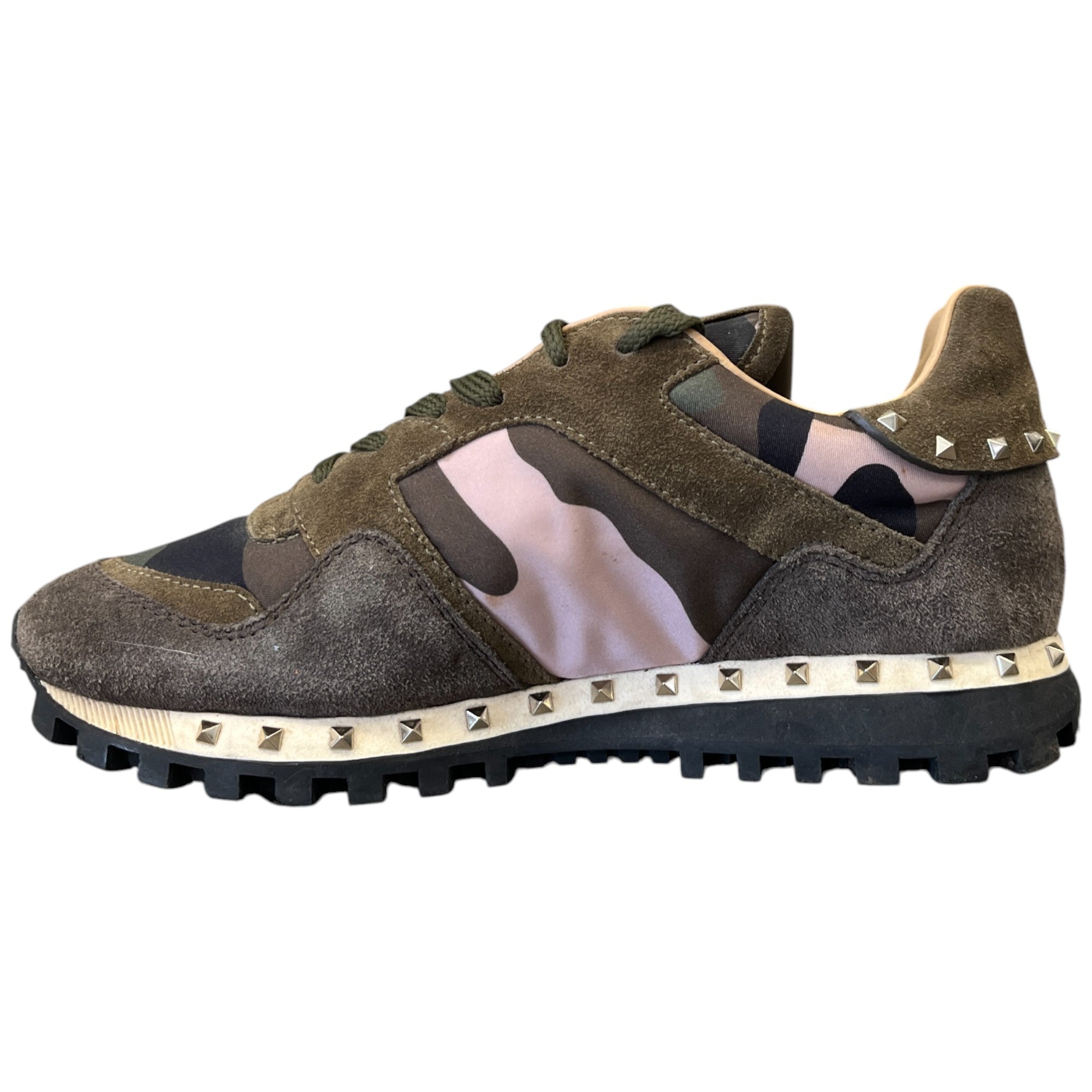 Women's Rockrunner Low Trainers Khaki Size EU 37 / UK 4