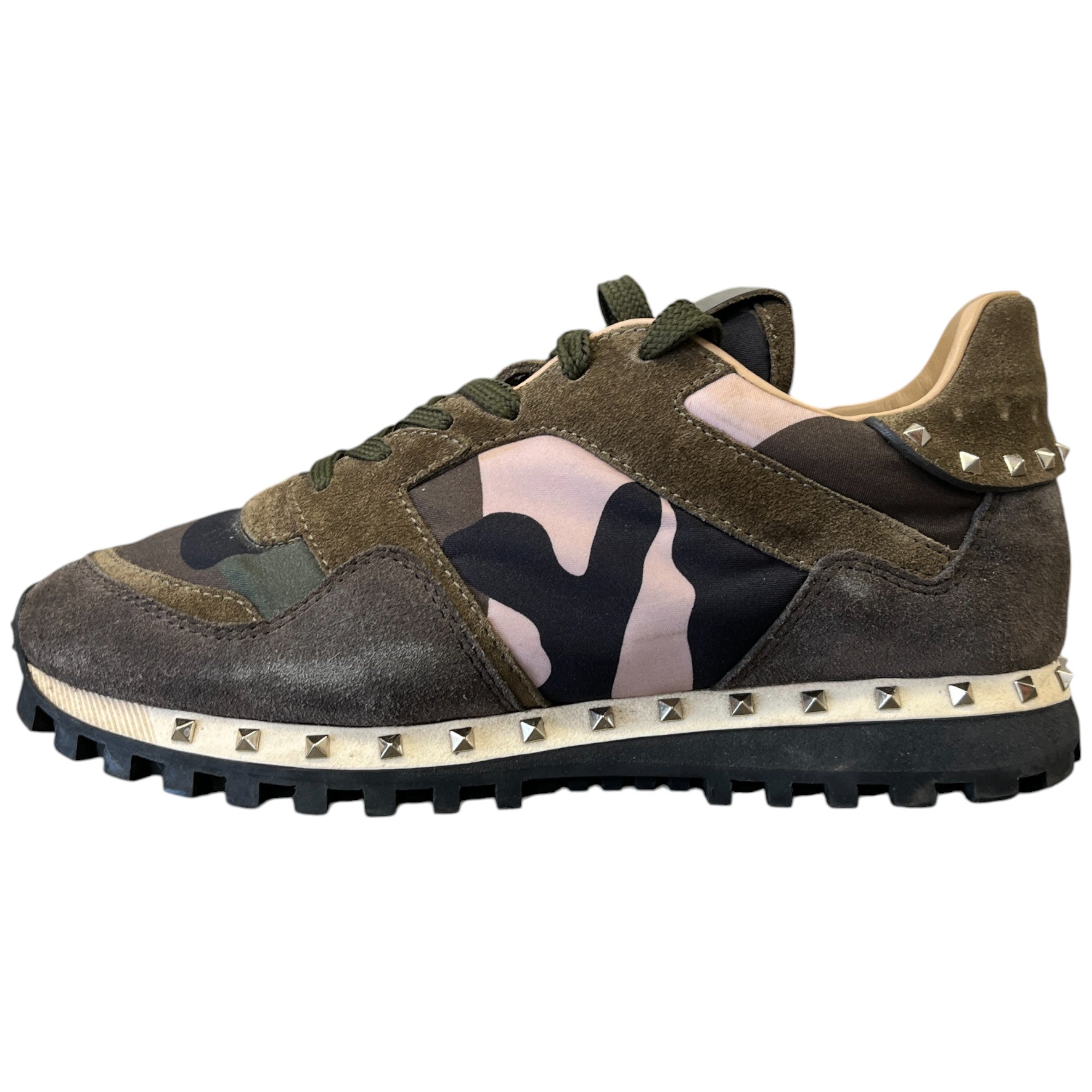 Women's Rockrunner Low Trainers Khaki Size EU 37 / UK 4