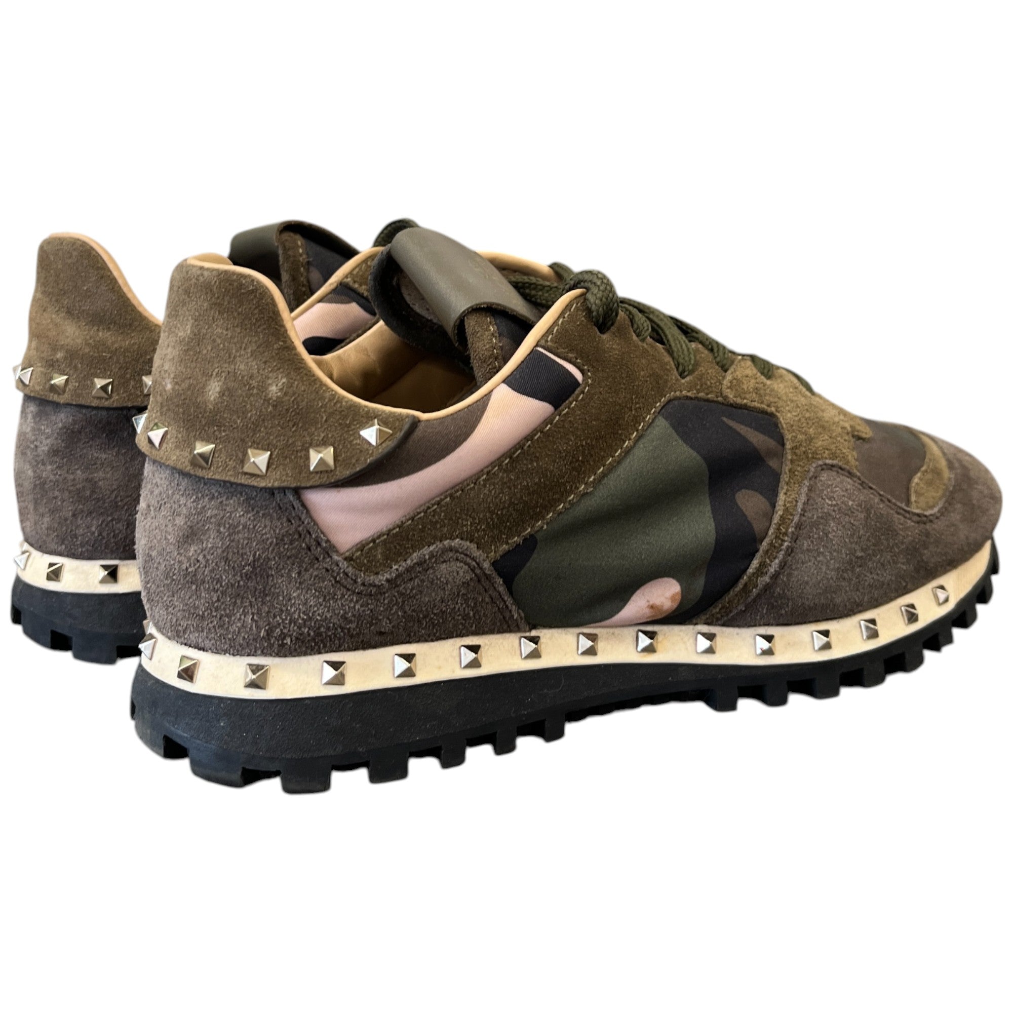 Women's Rockrunner Low Trainers Khaki Size EU 37 / UK 4