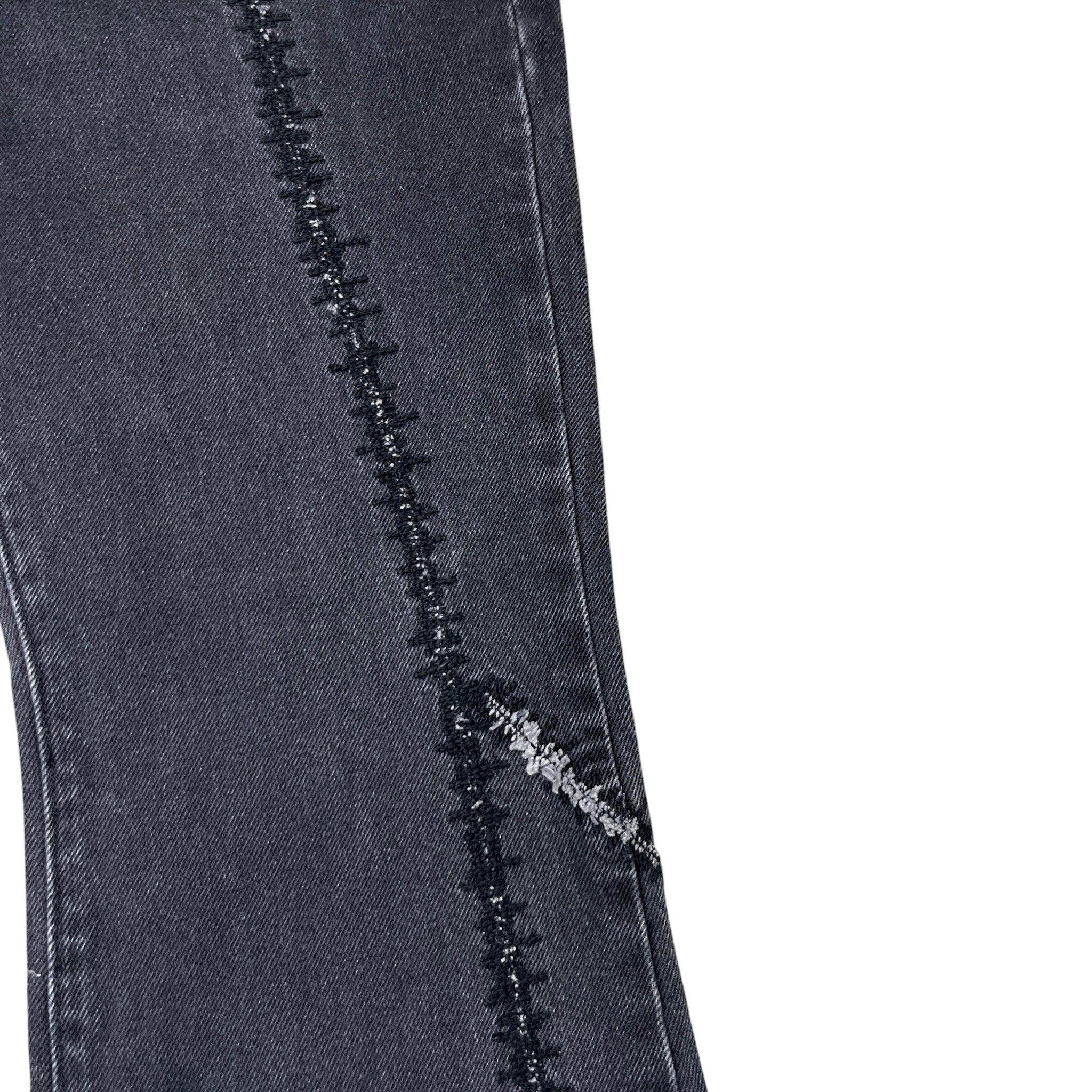 Men's Yorke Flared Jeans Black Size IT 48 / UK 32