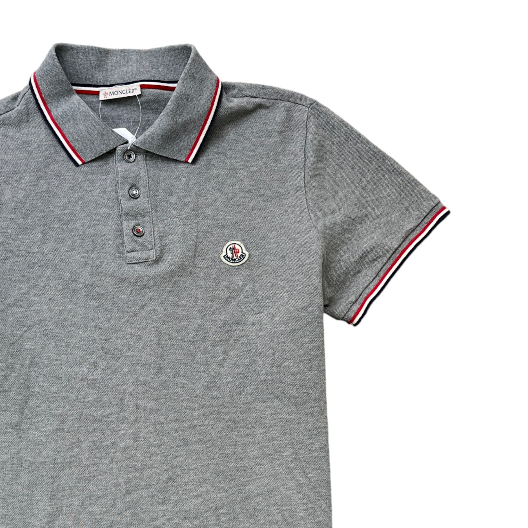 Men's Maglia Polo Shirt Grey Size M