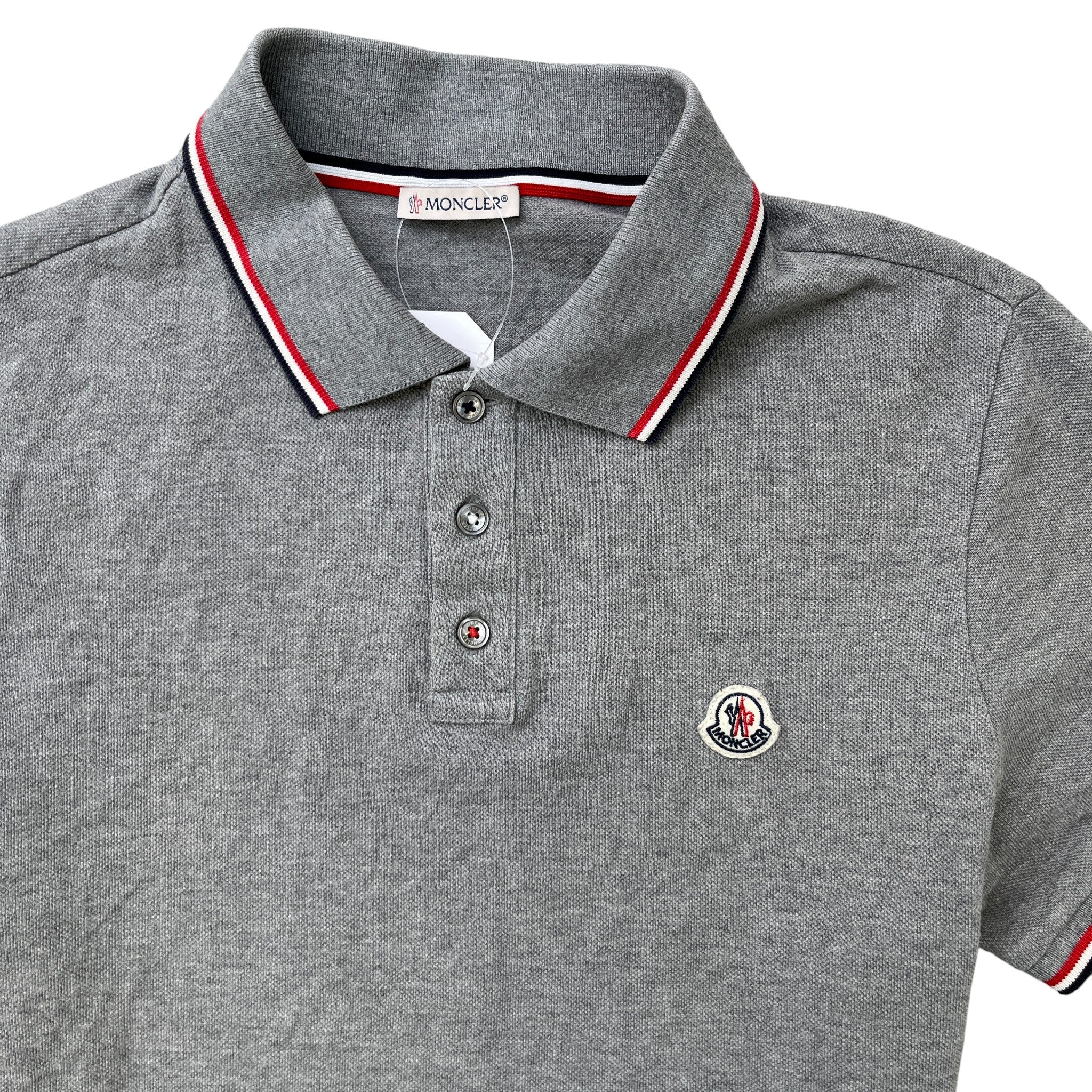 Men's Maglia Polo Shirt Grey Size M