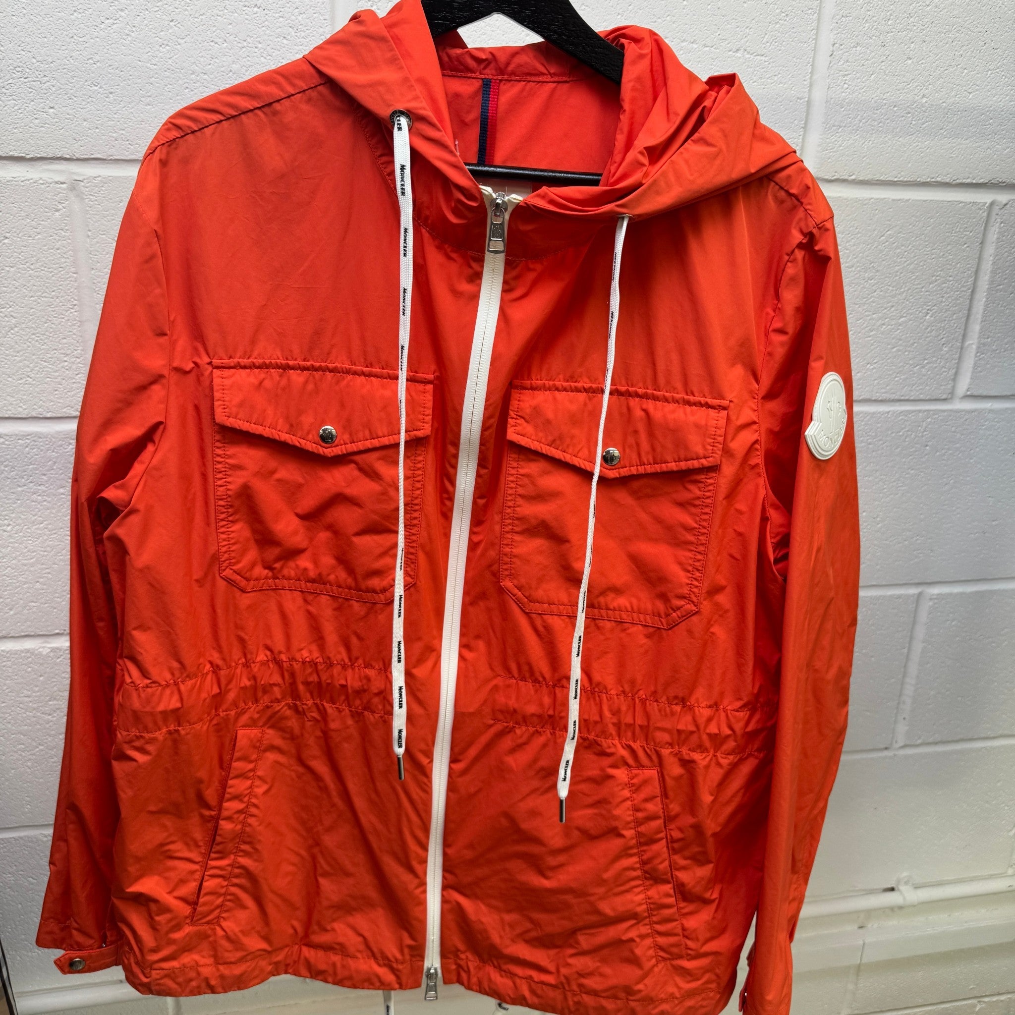 Men's Carion Windbreaker Orange Size 2 / M