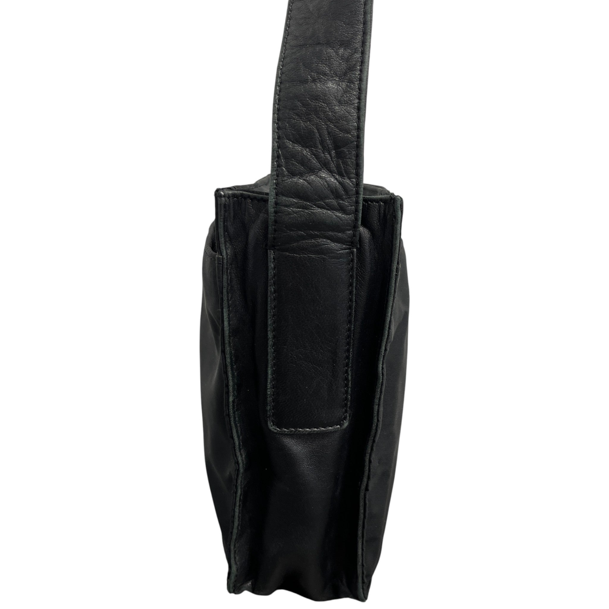 Women's Plaque Logo Bag Black