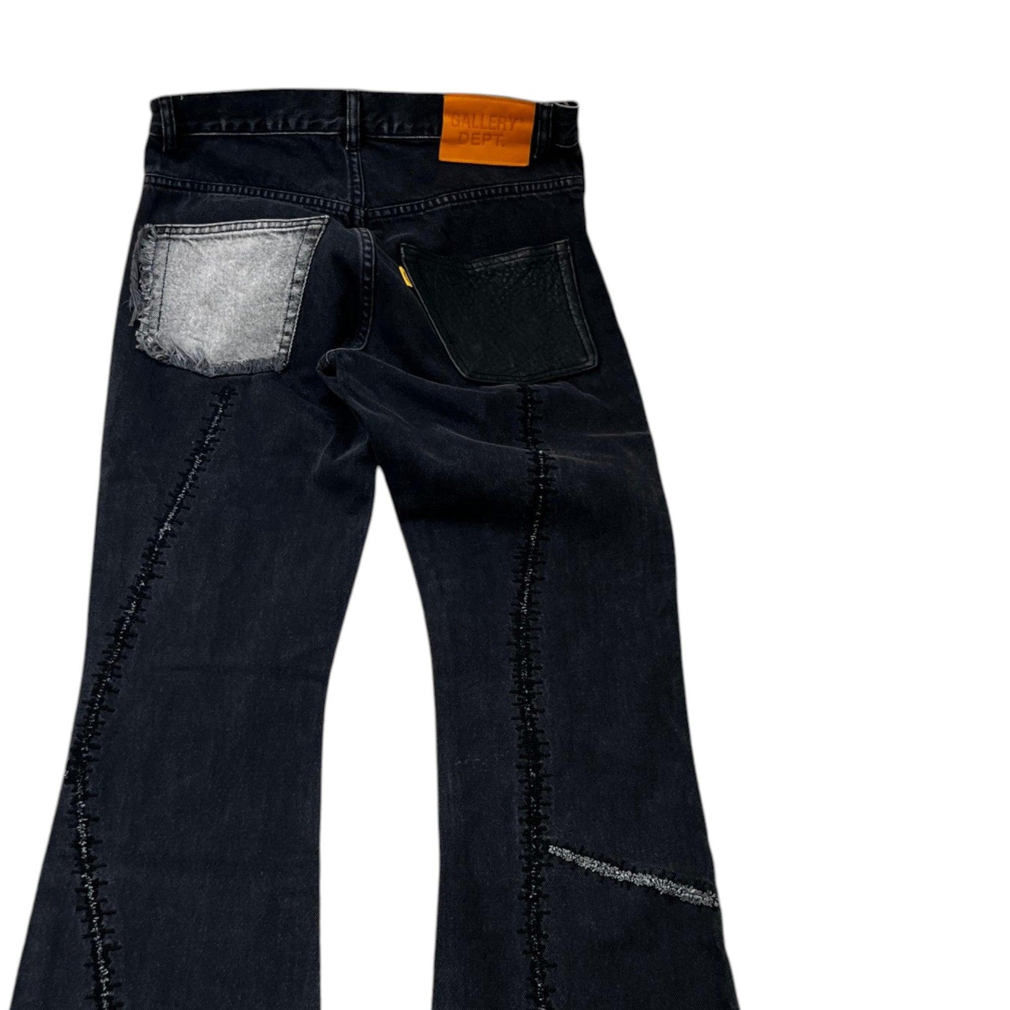 Men's Yorke Flared Jeans Black Size IT 48 / UK 32