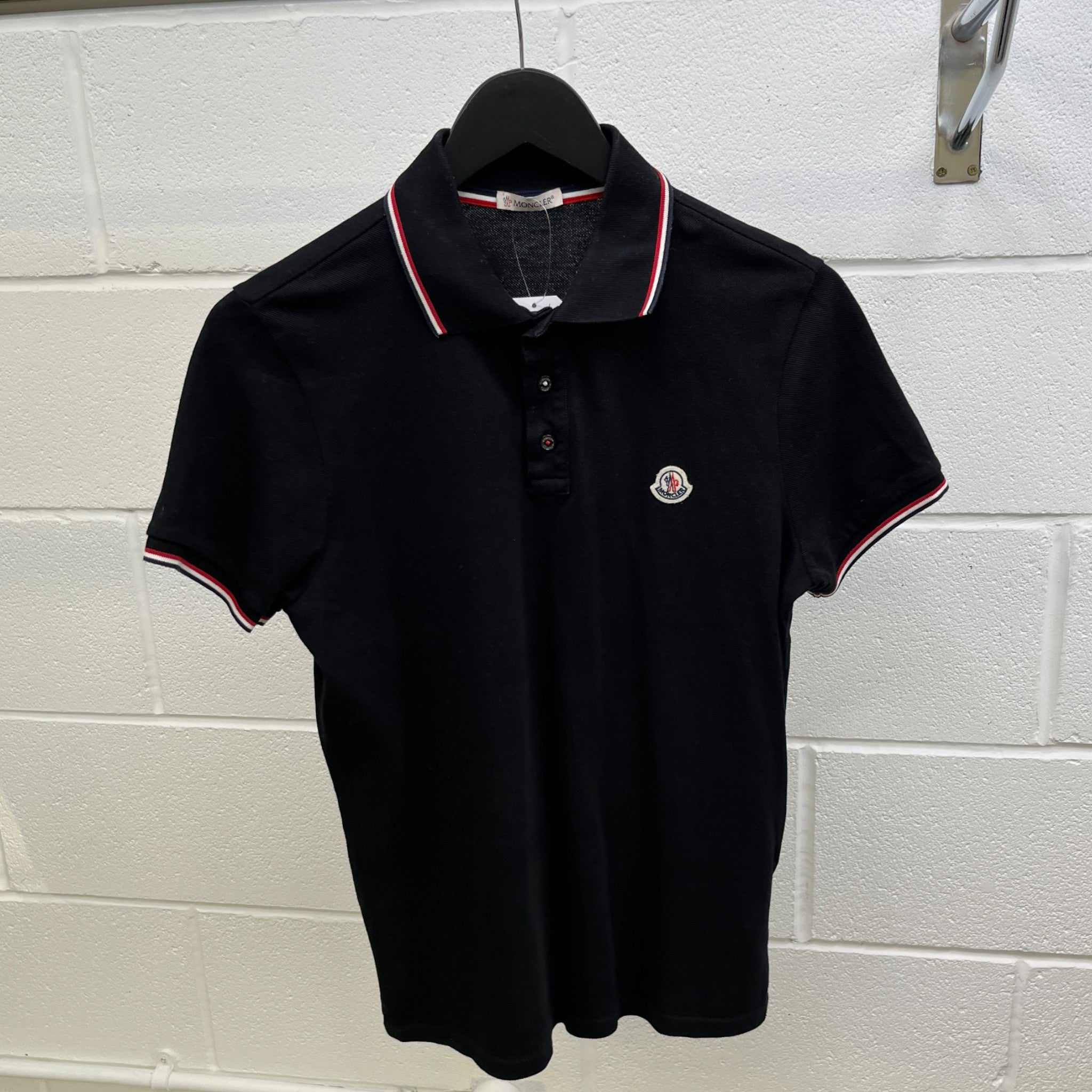 Men's Maglia Polo Shirt Black Size S