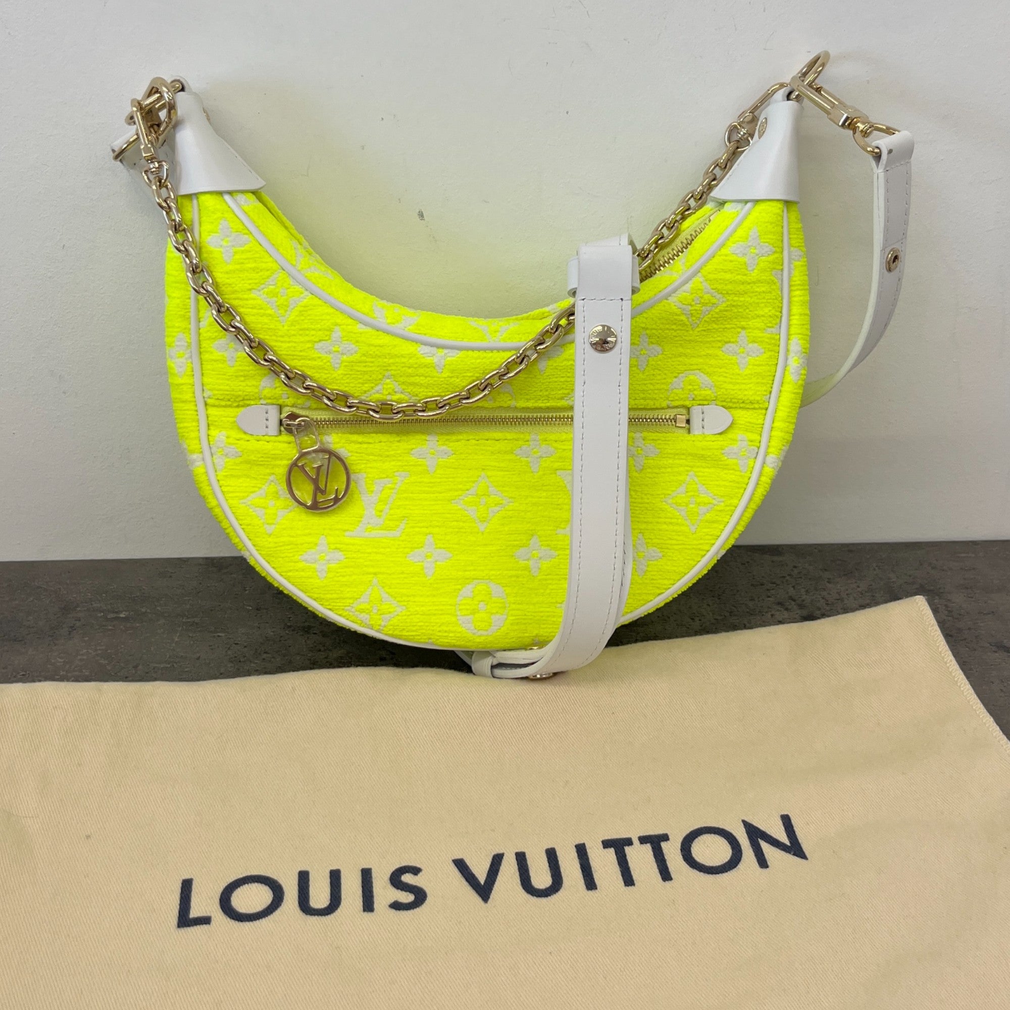 Women's Monogram Loop Bag Yellow