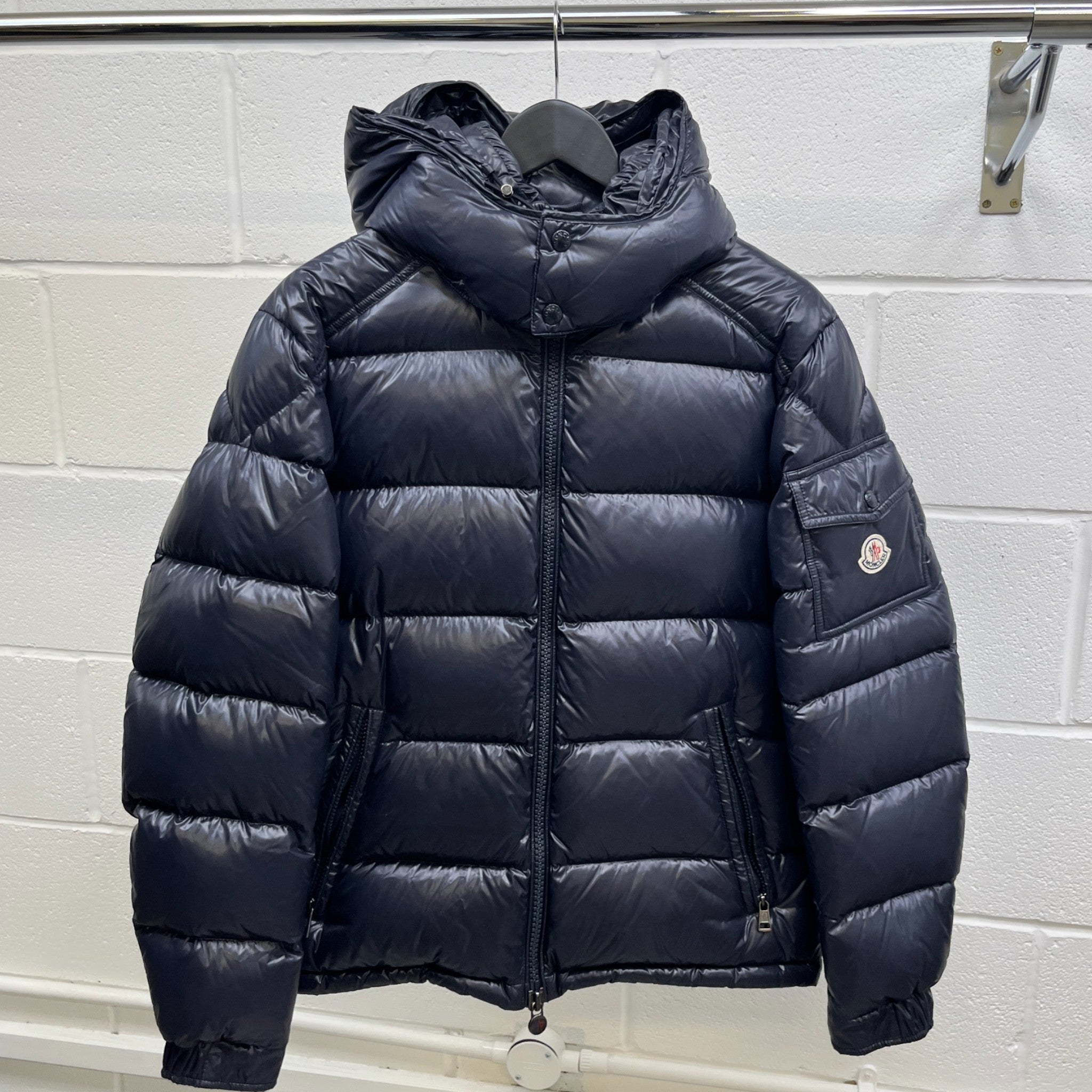 Men's Maya Down Jacket Navy Size 2 / M