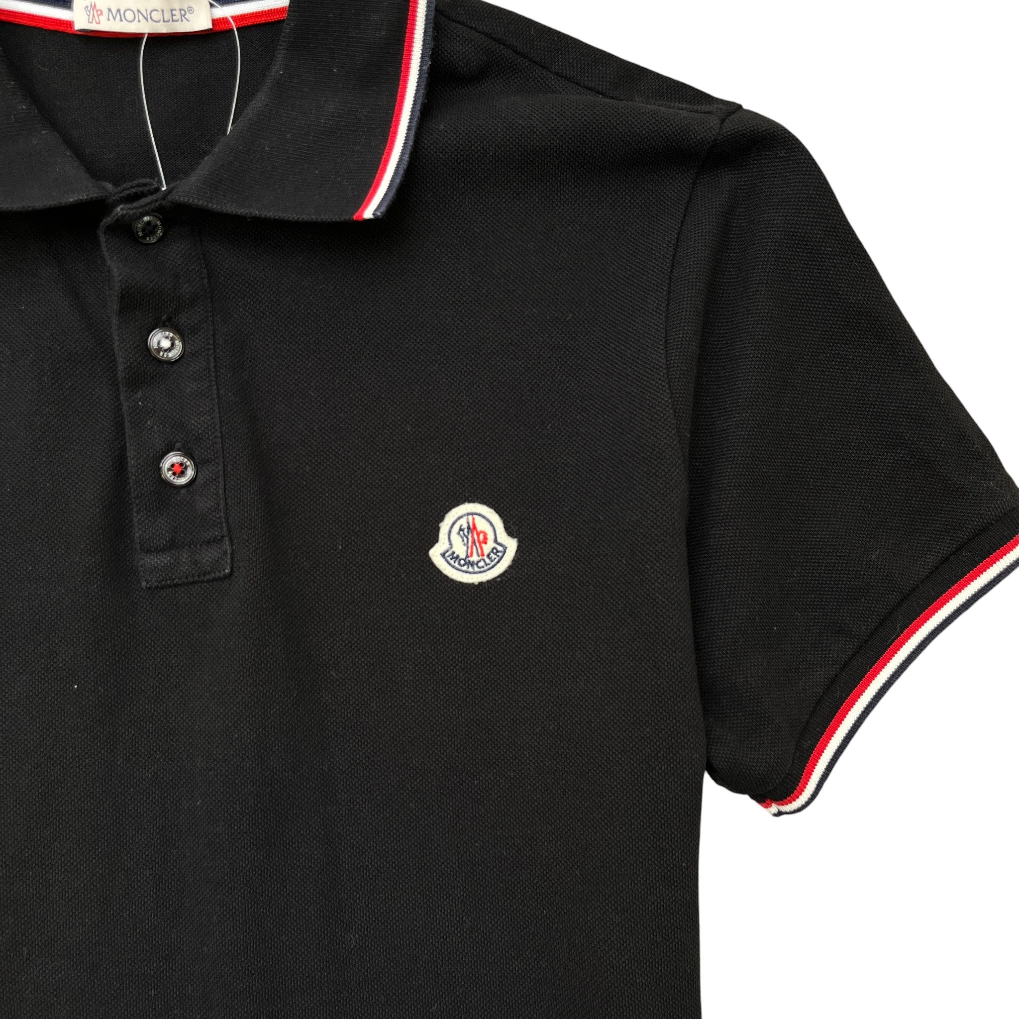 Men's Maglia Polo Shirt Black Size S