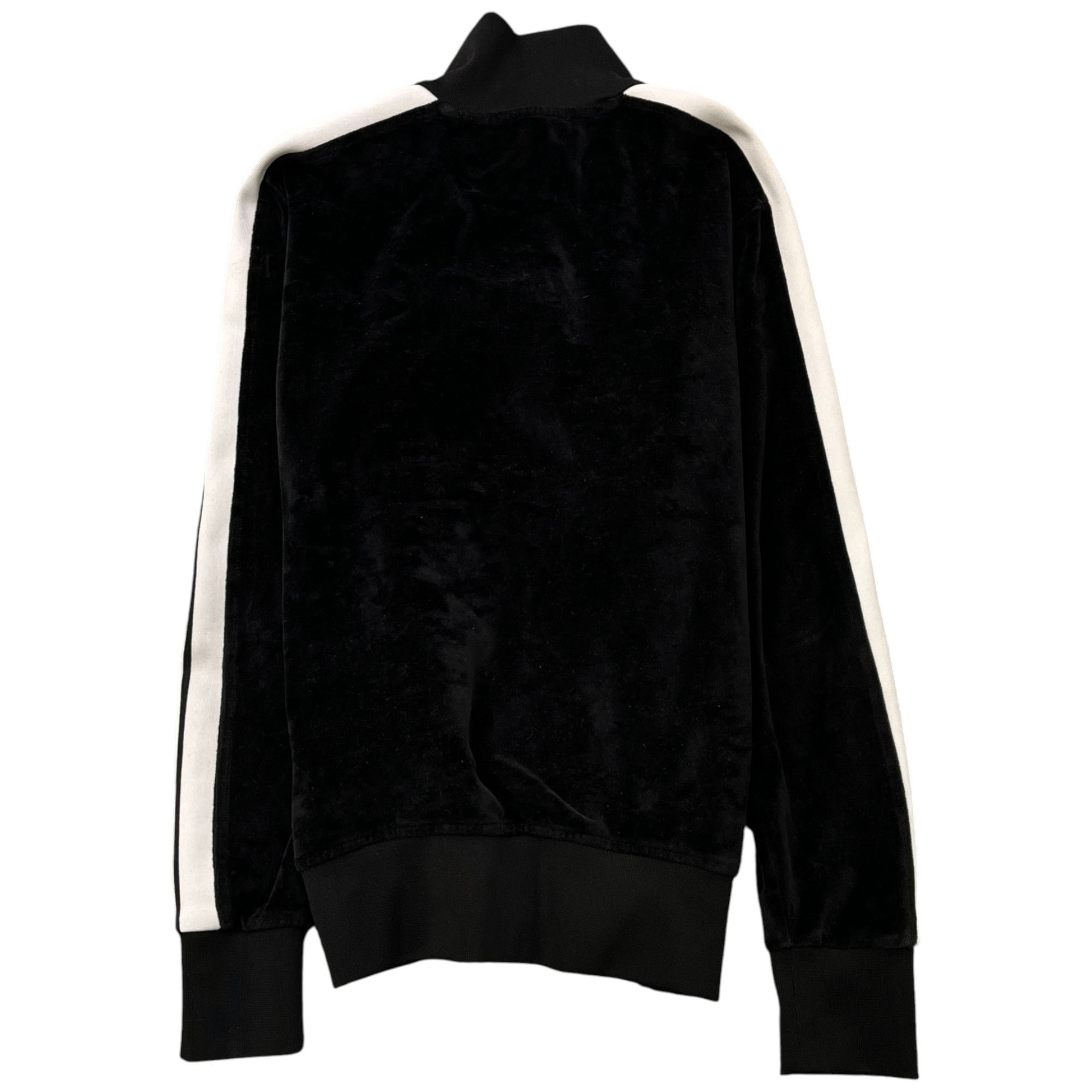 Men's Logo Print Track Jacket Black Size M