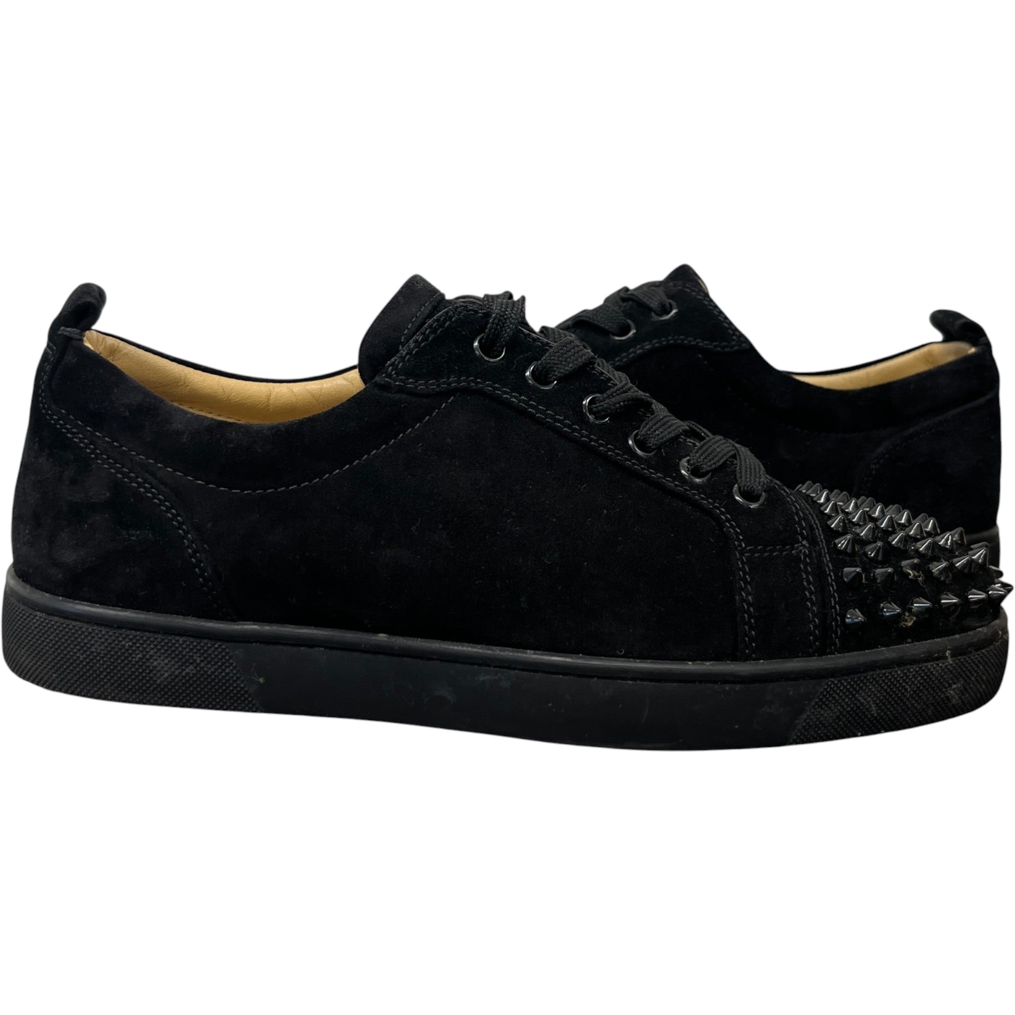 Men's Junior Spikes Low Trainers Black Size EU 41 / UK 7