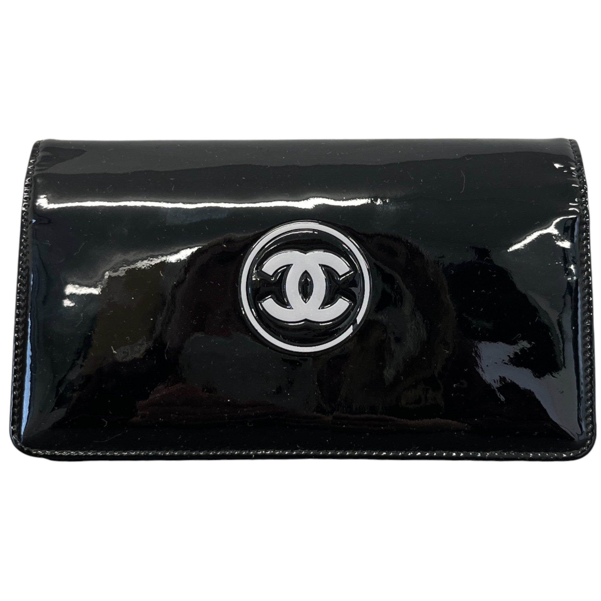 Women's Cc Logo Wallet Black