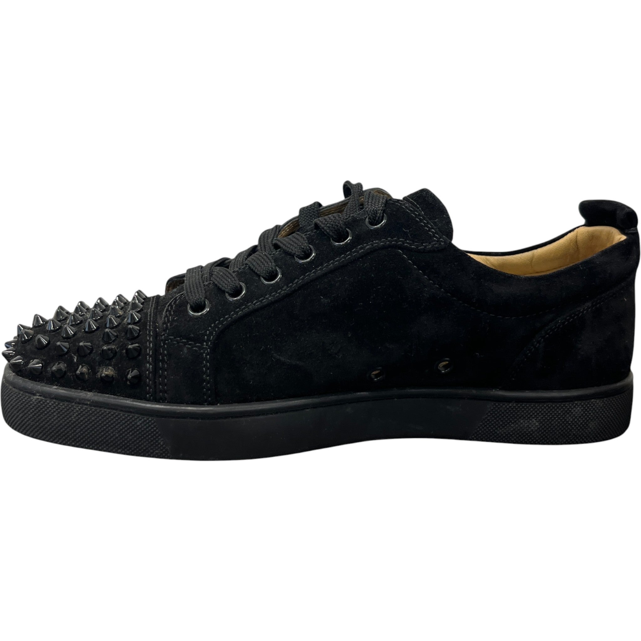 Men's Junior Spikes Low Trainers Black Size EU 41 / UK 7