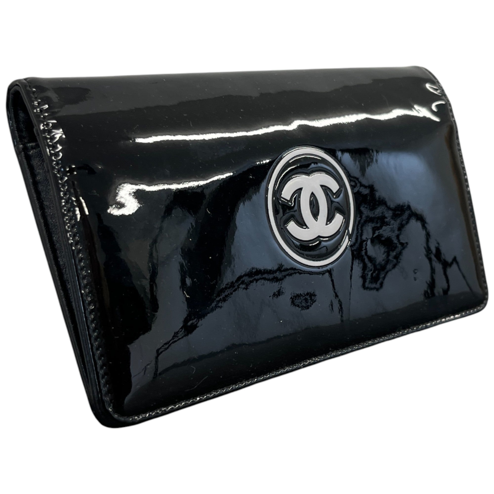 Women's Cc Logo Wallet Black